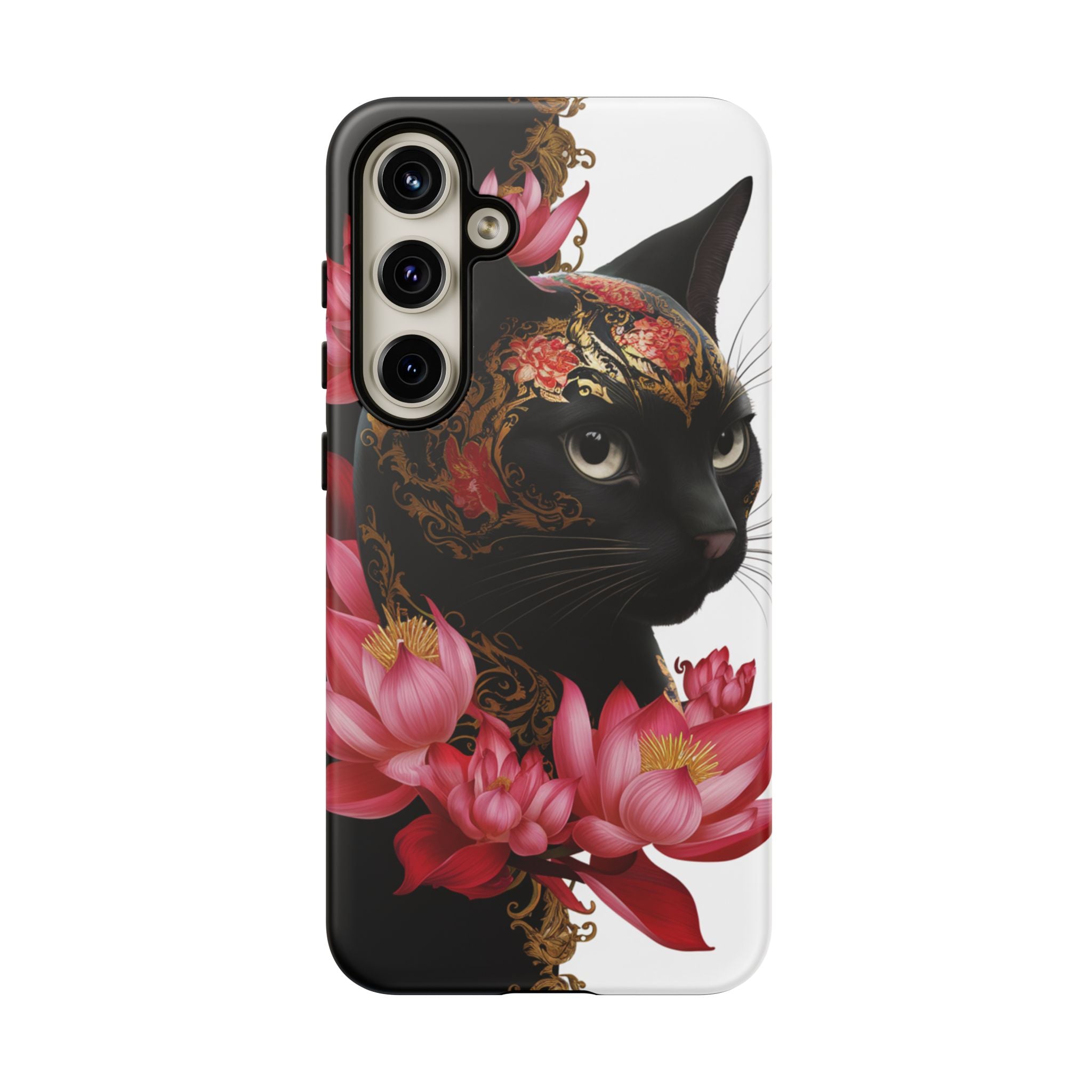 Yin & Yang Mystic Cat - Tough Guard Samsung Galaxy Case