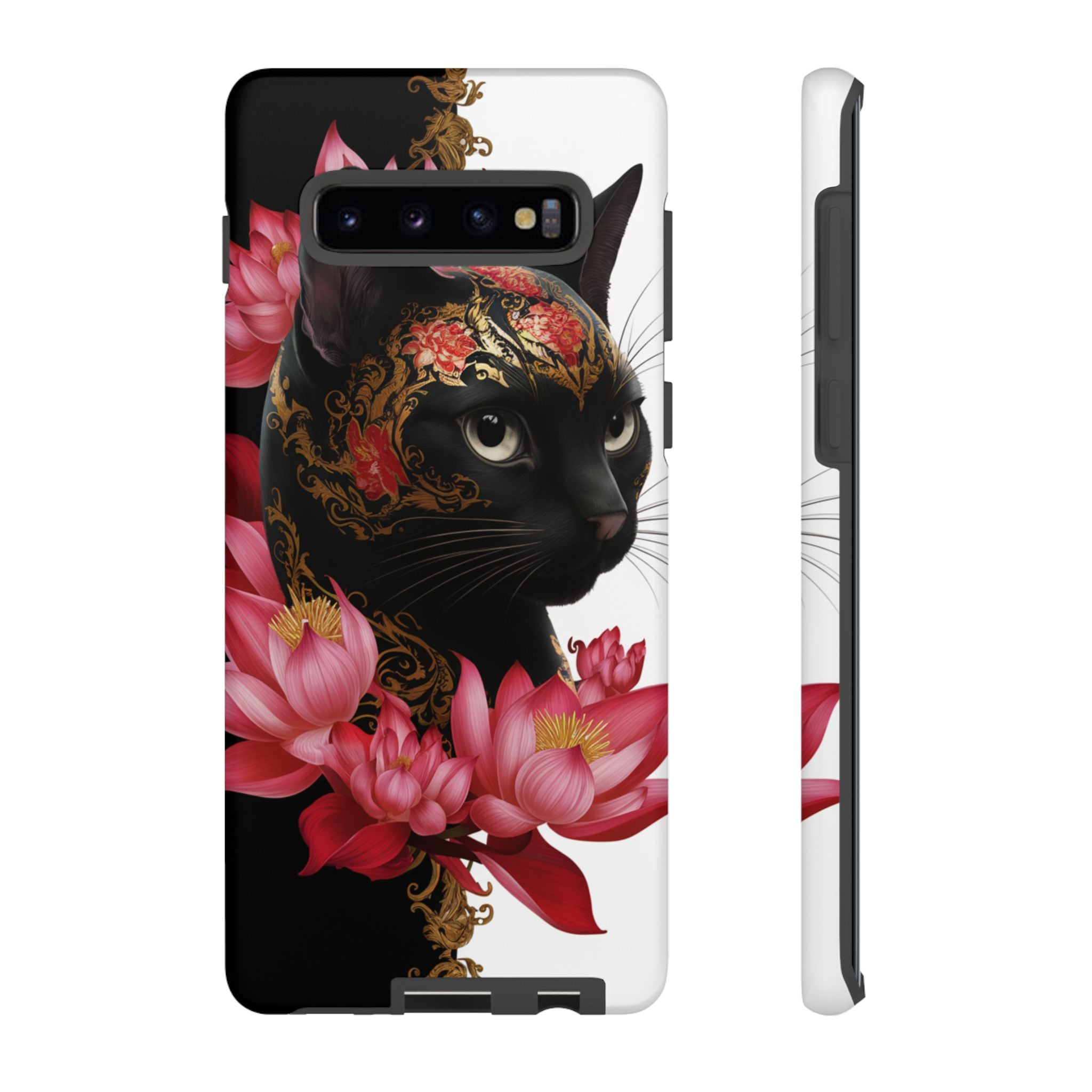 Yin & Yang Mystic Cat - Tough Guard Samsung Galaxy Case