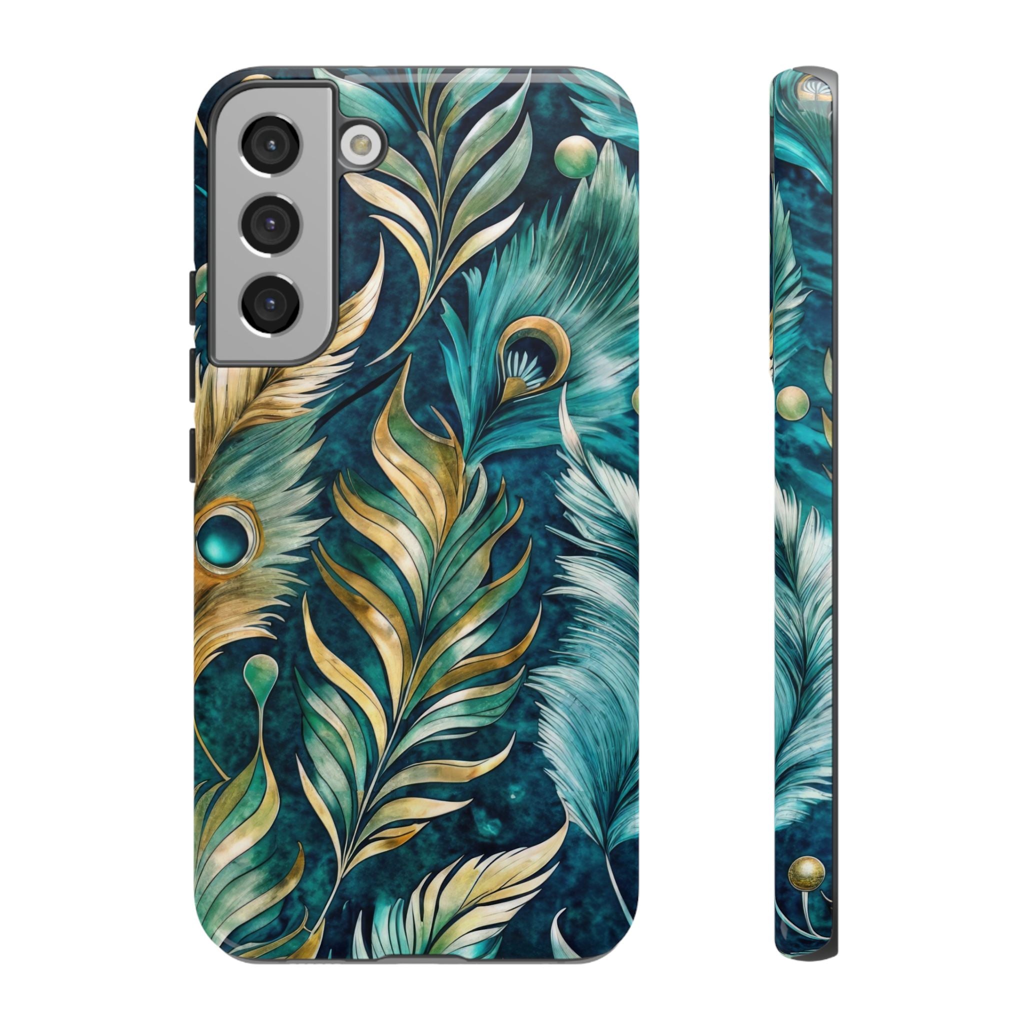 Peacock Feathers - Tough Guard Samsung Galaxy Case