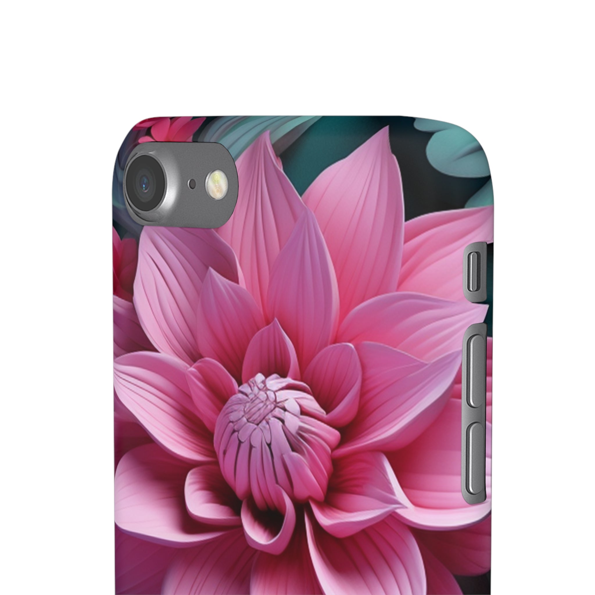 Tropical Pink Flower Snap Case - Apple iPhone Case