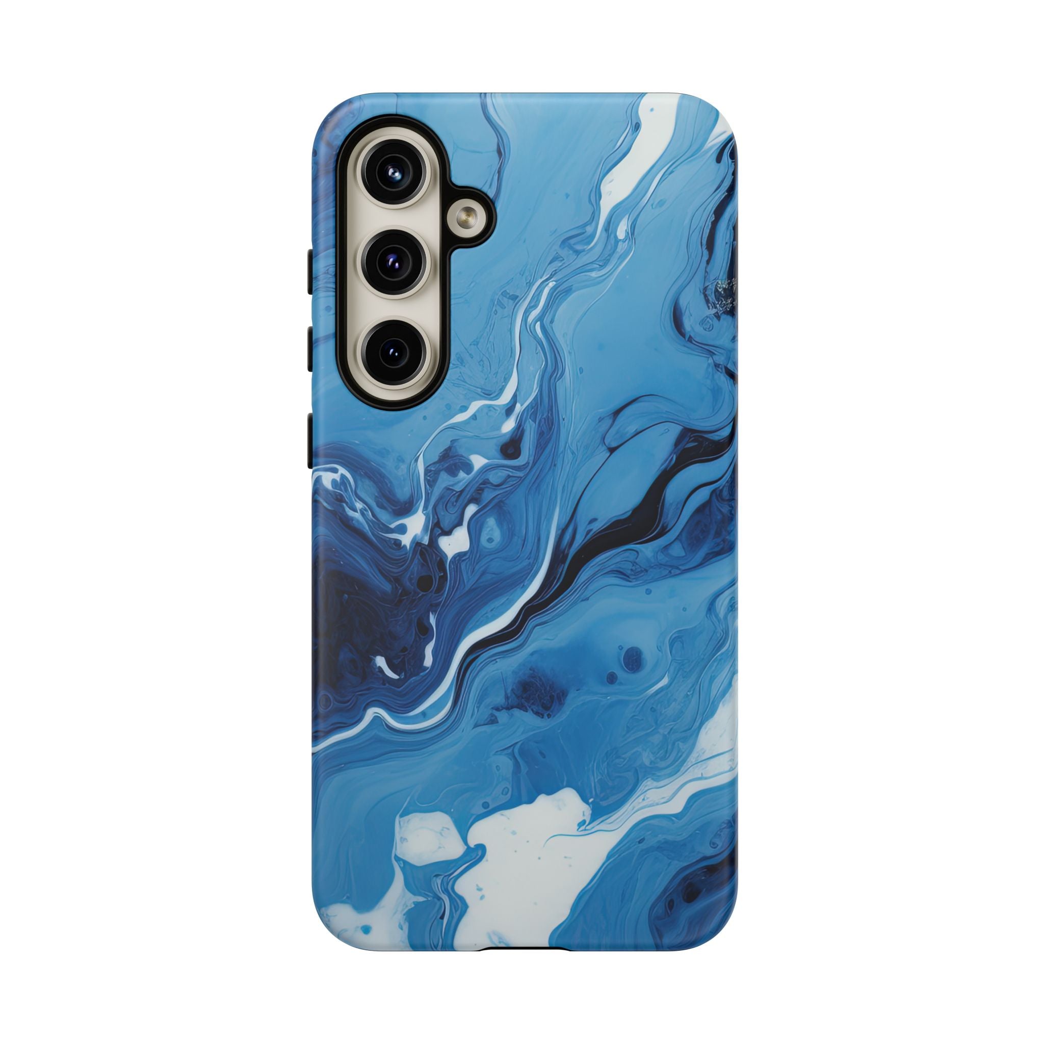 Blue Ocean Wave Marble - Tough Guard Samsung Galaxy Case