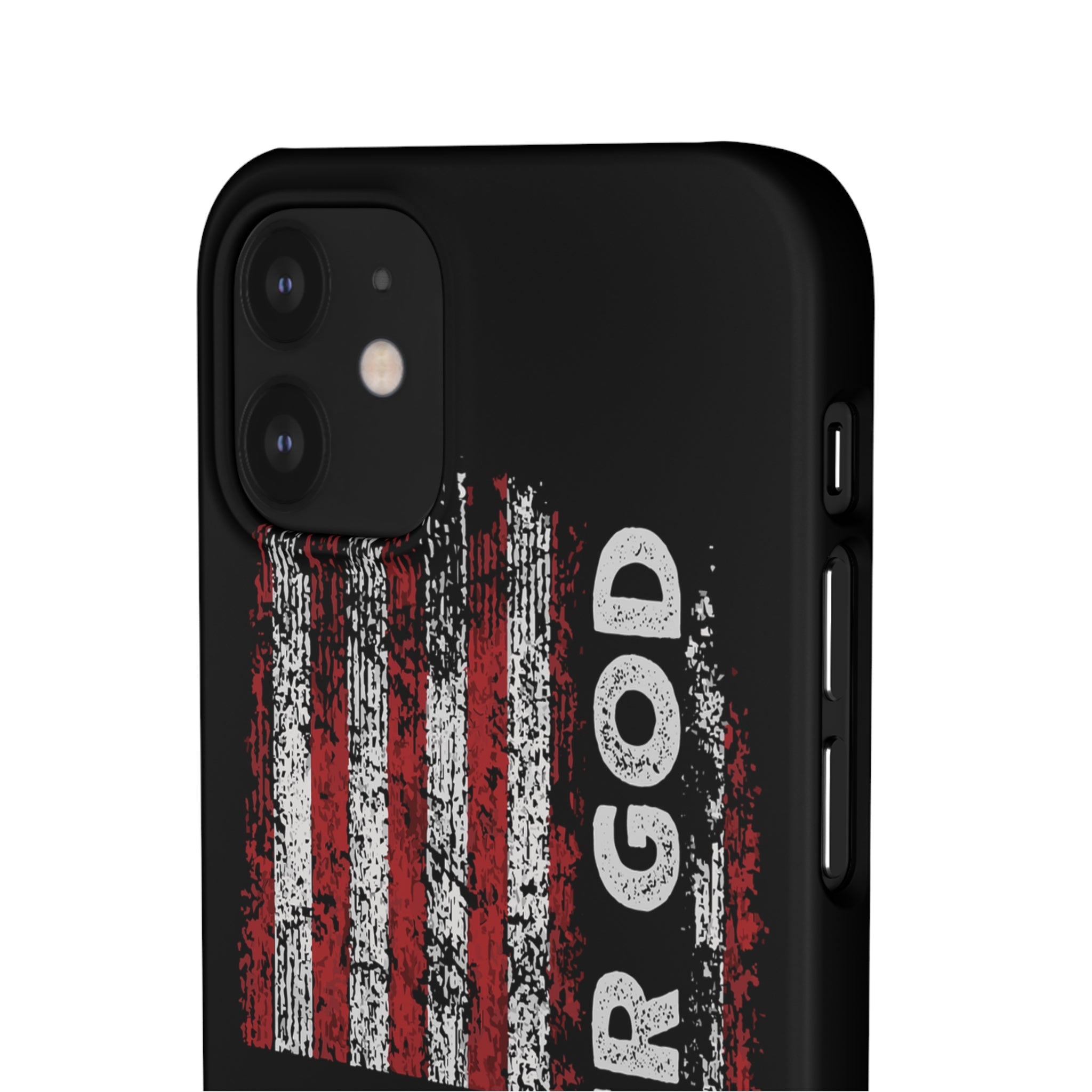 One Nation Under God American Flag - Snap Case Apple iPhone Case