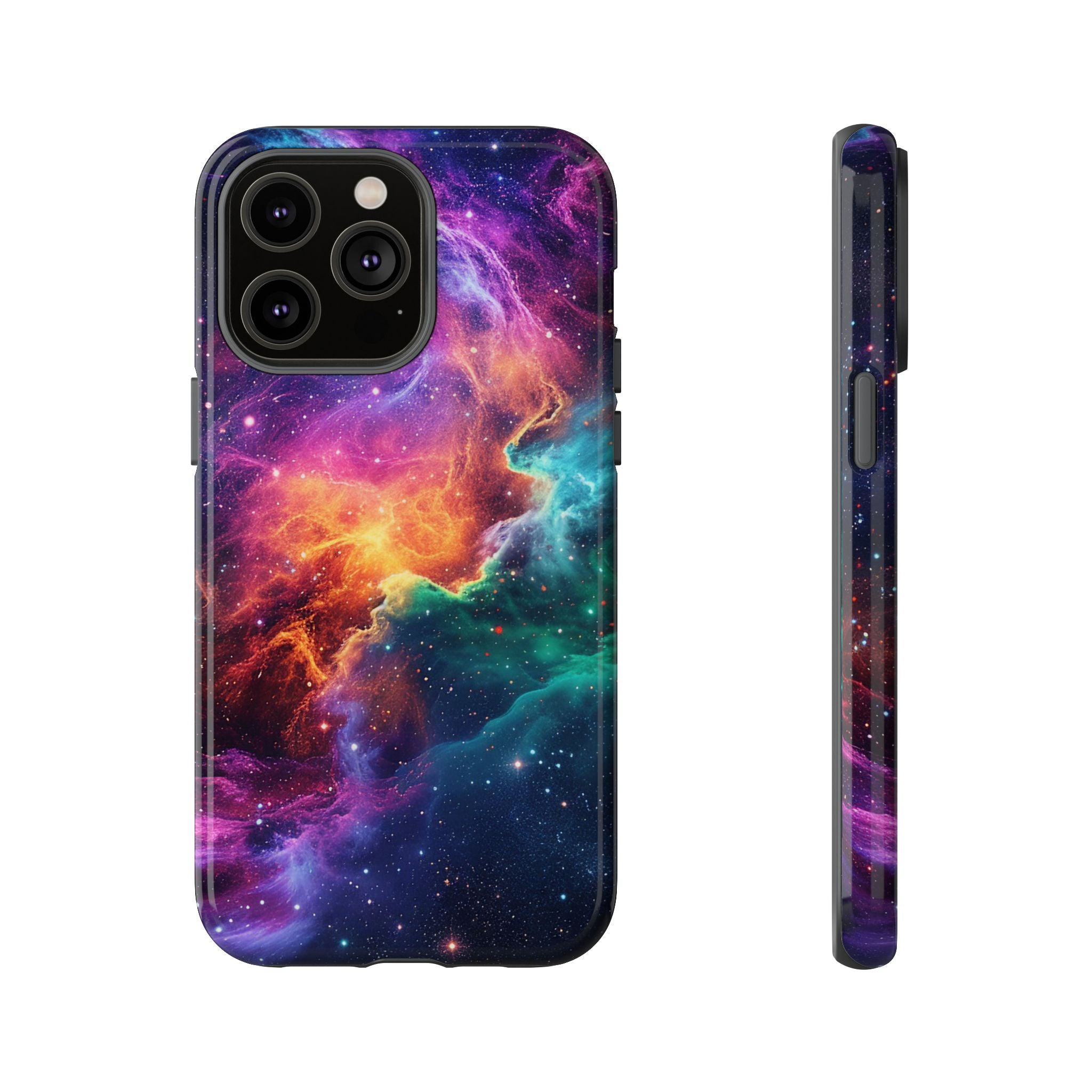 Celestial Aurora Galaxy - Tough Guard Apple iPhone Case