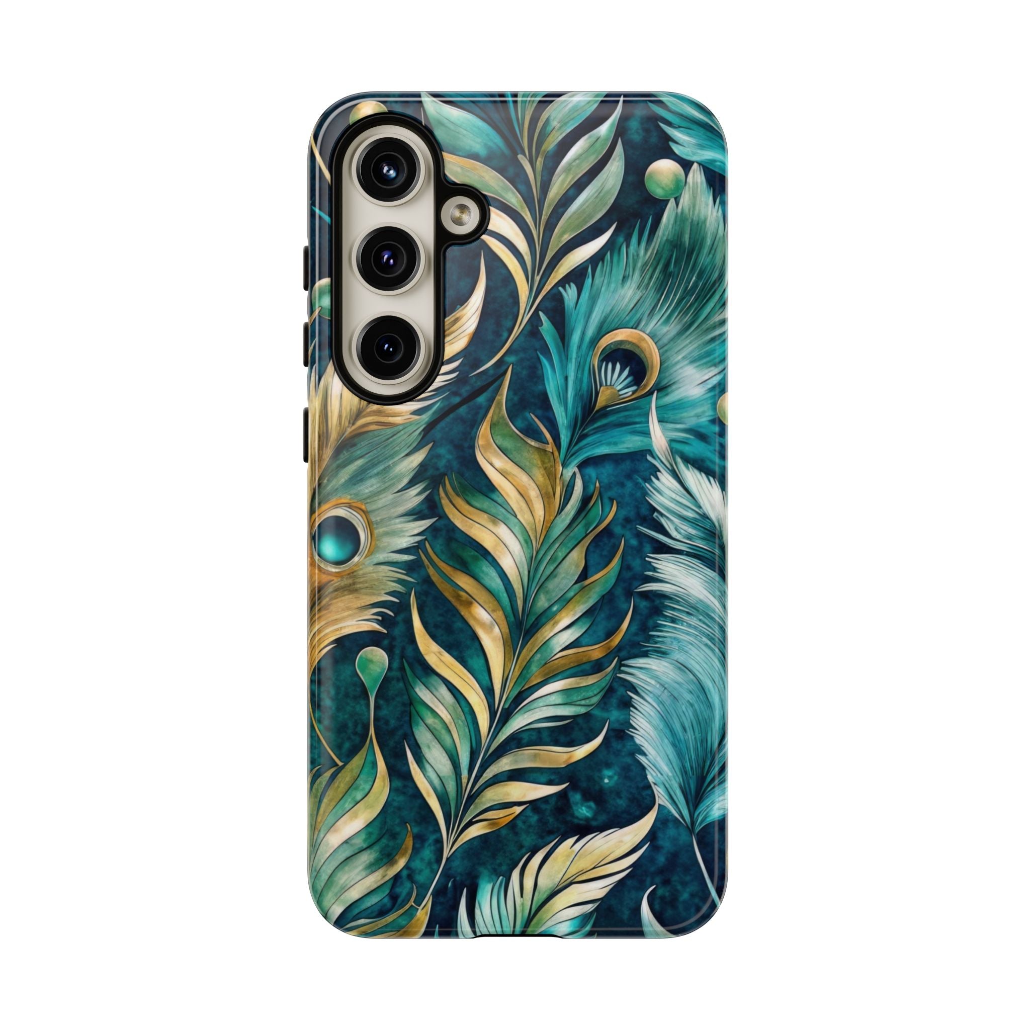 Peacock Feathers - Tough Guard Samsung Galaxy Case
