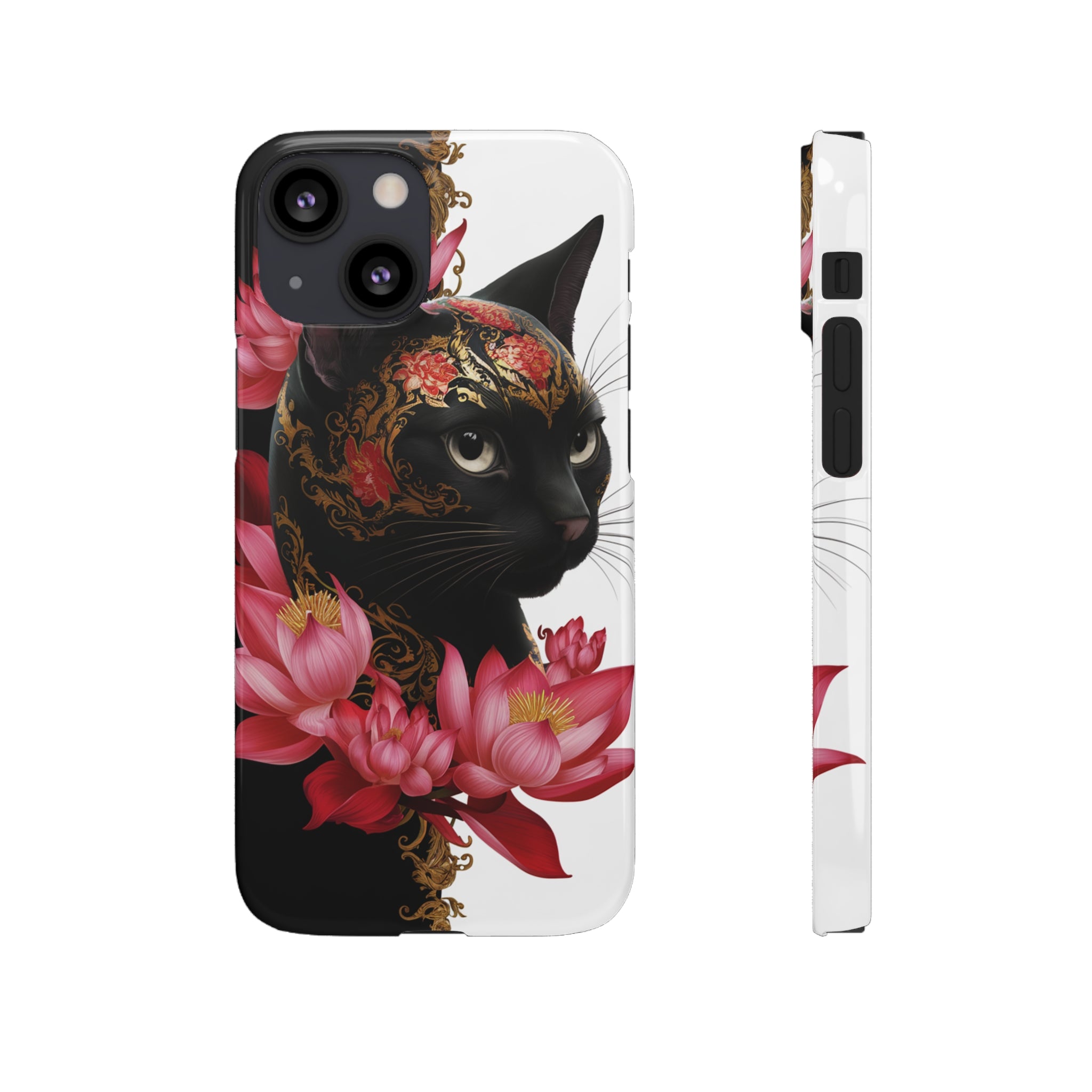 Yin & Yang Mystic Cat - Snap Case Apple iPhone Case