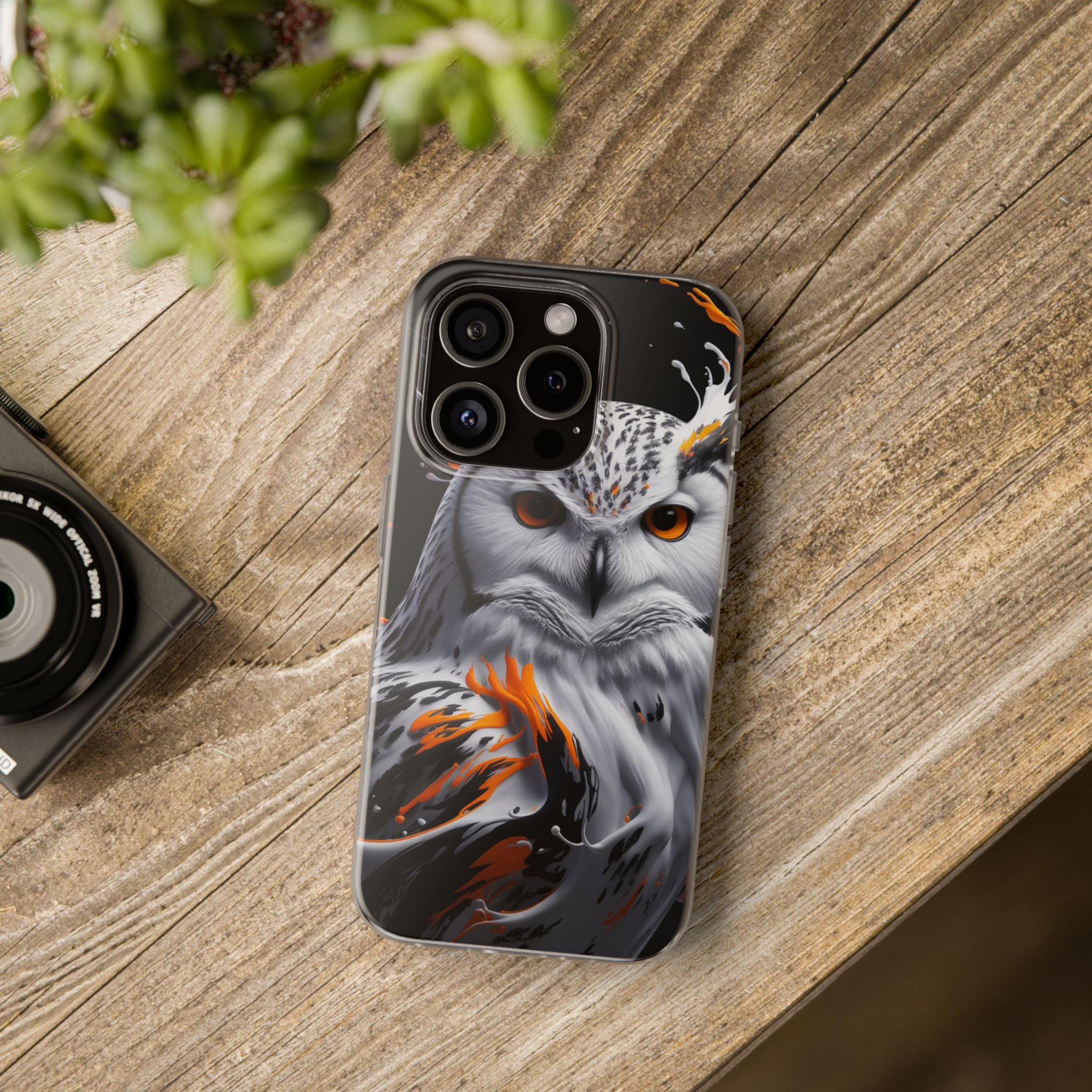 Majestic Mystic Whoo Guardian Owl - Flexi Case Apple iPhone Case