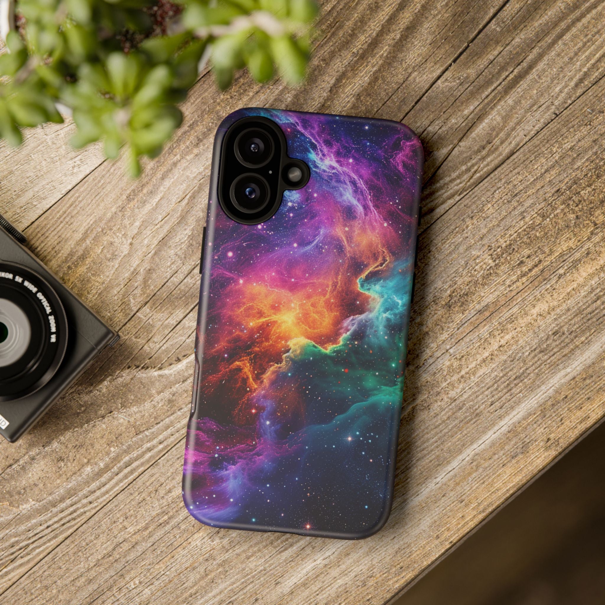 Celestial Aurora Galaxy - Tough Guard Apple iPhone Case