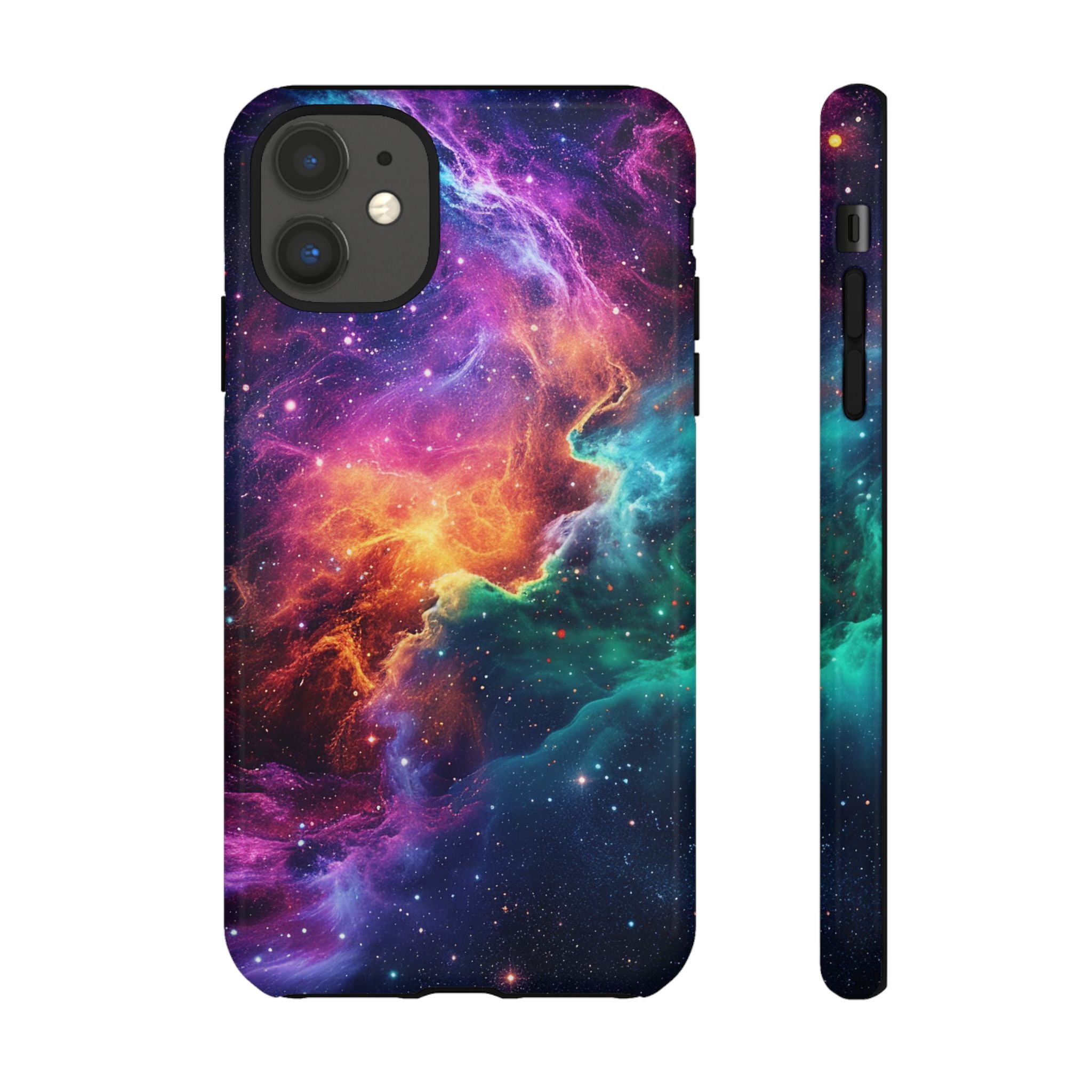 Celestial Aurora Galaxy - Tough Guard Apple iPhone Case