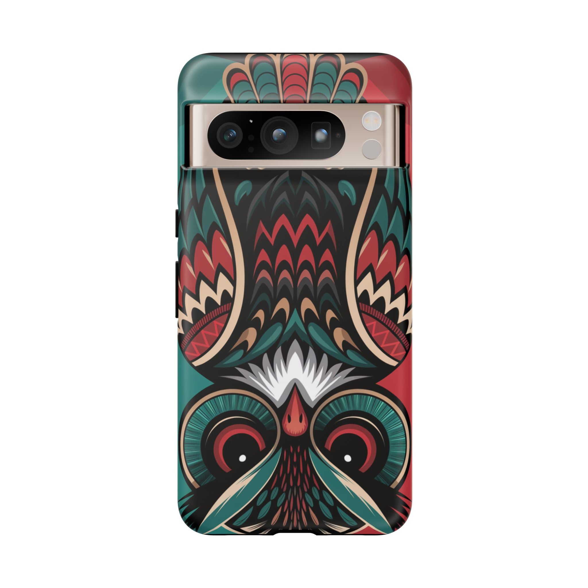 Majestic Haida Native American Owl - Tough Guard Google Pixel Case