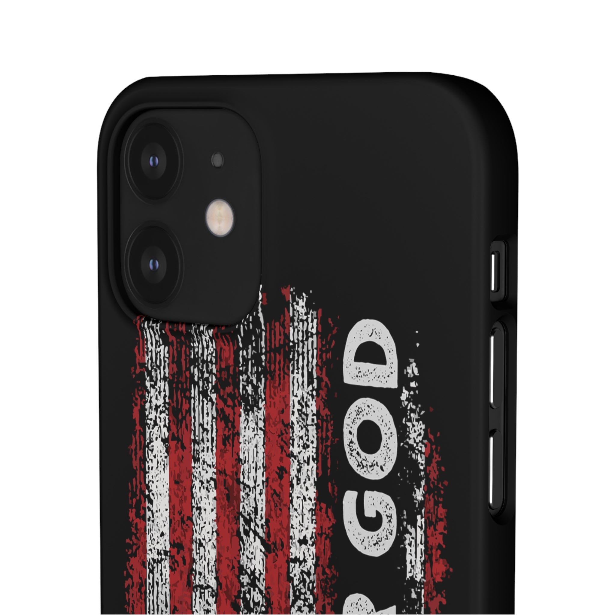 One Nation Under God American Flag - Snap Case Apple iPhone Case