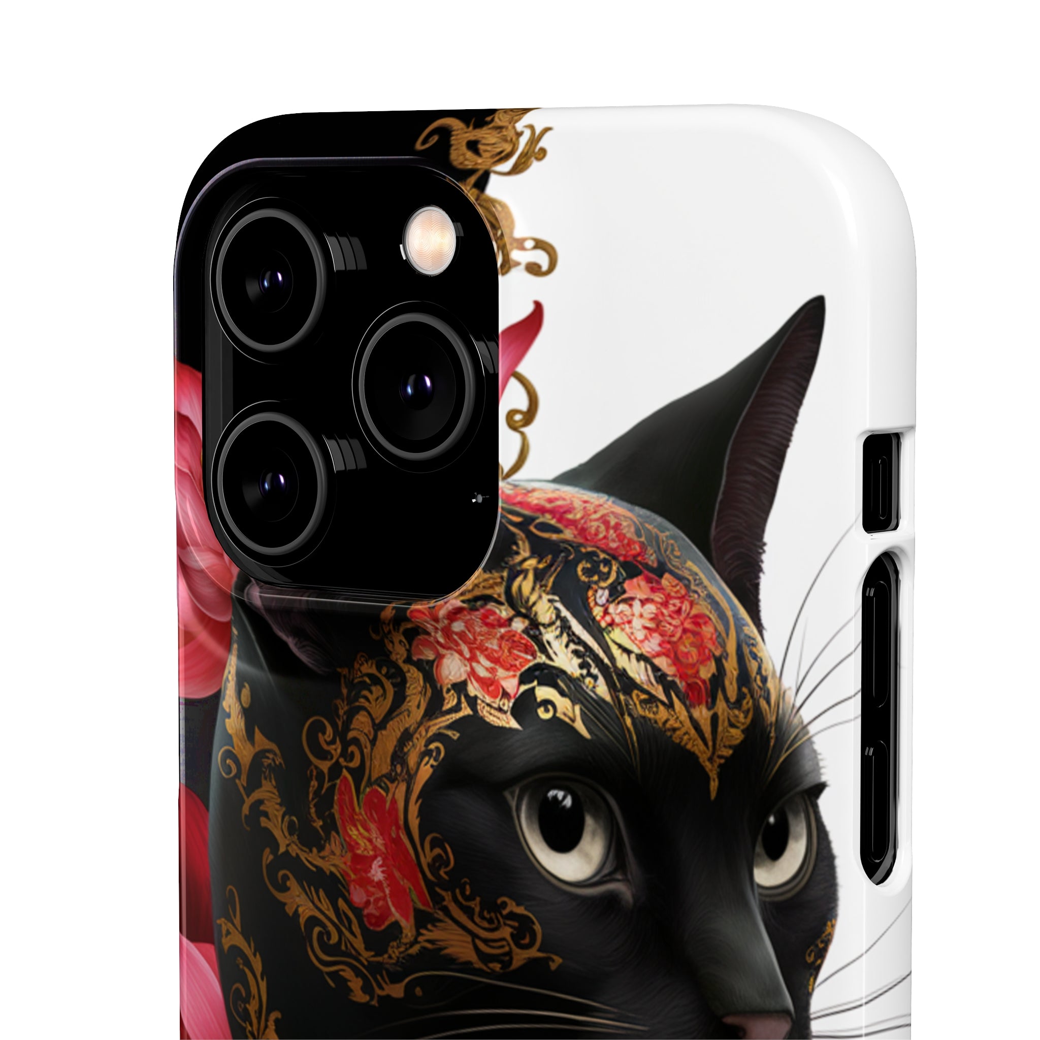 Yin & Yang Mystic Cat - Snap Case Apple iPhone Case