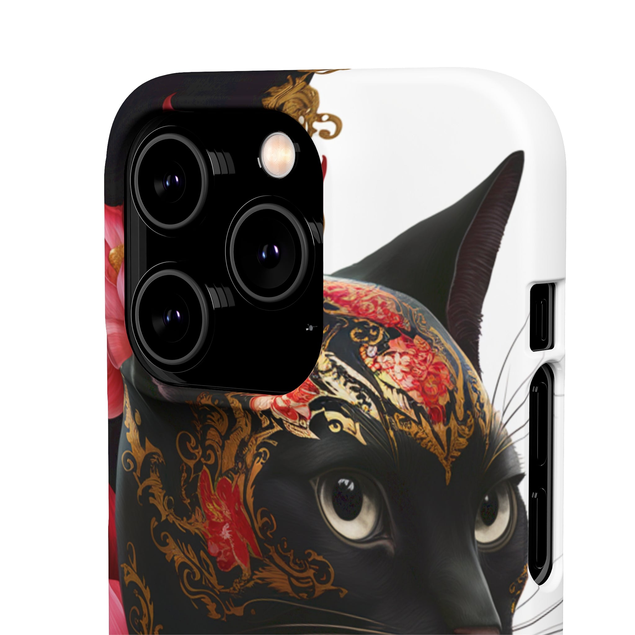 Yin & Yang Mystic Cat - Snap Case Apple iPhone Case