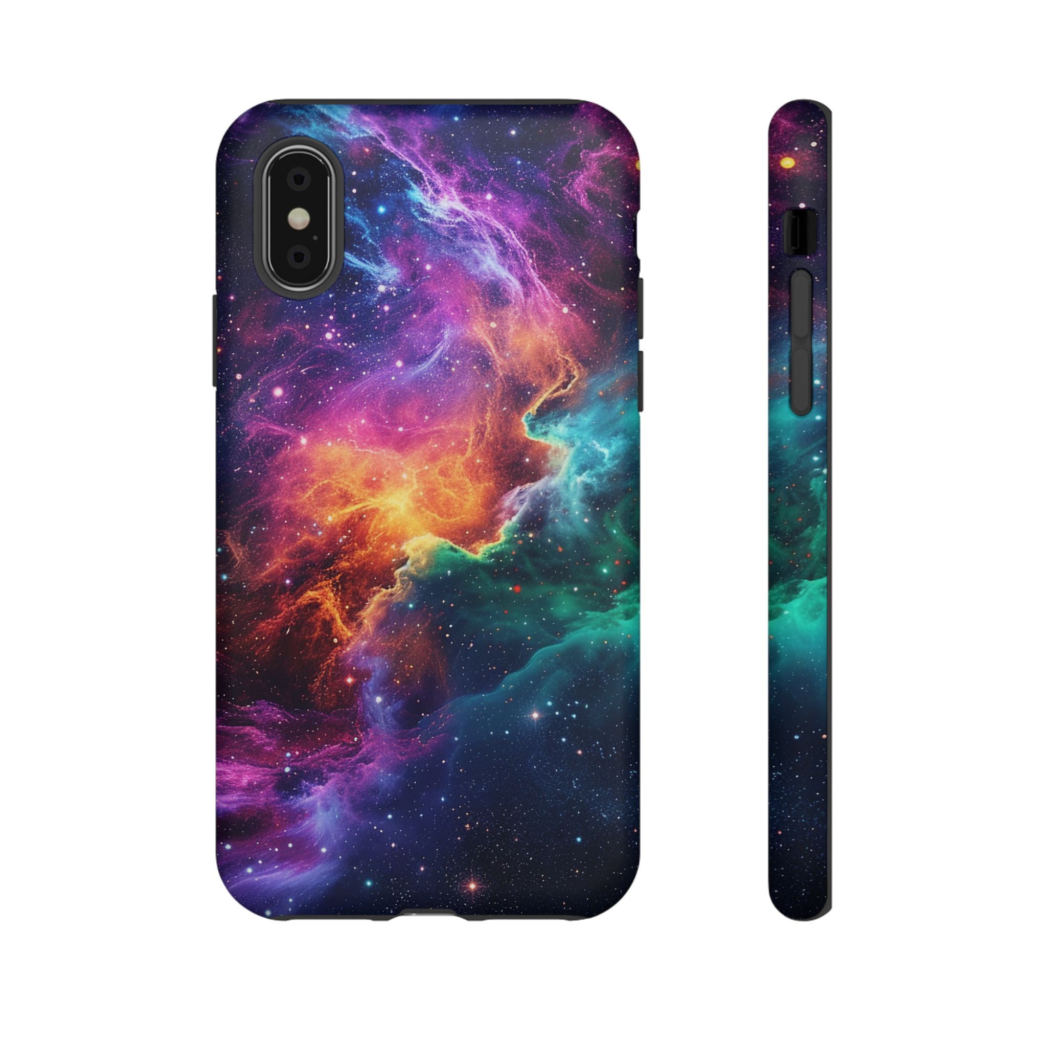 Celestial Aurora Galaxy - Tough Guard Apple iPhone Case
