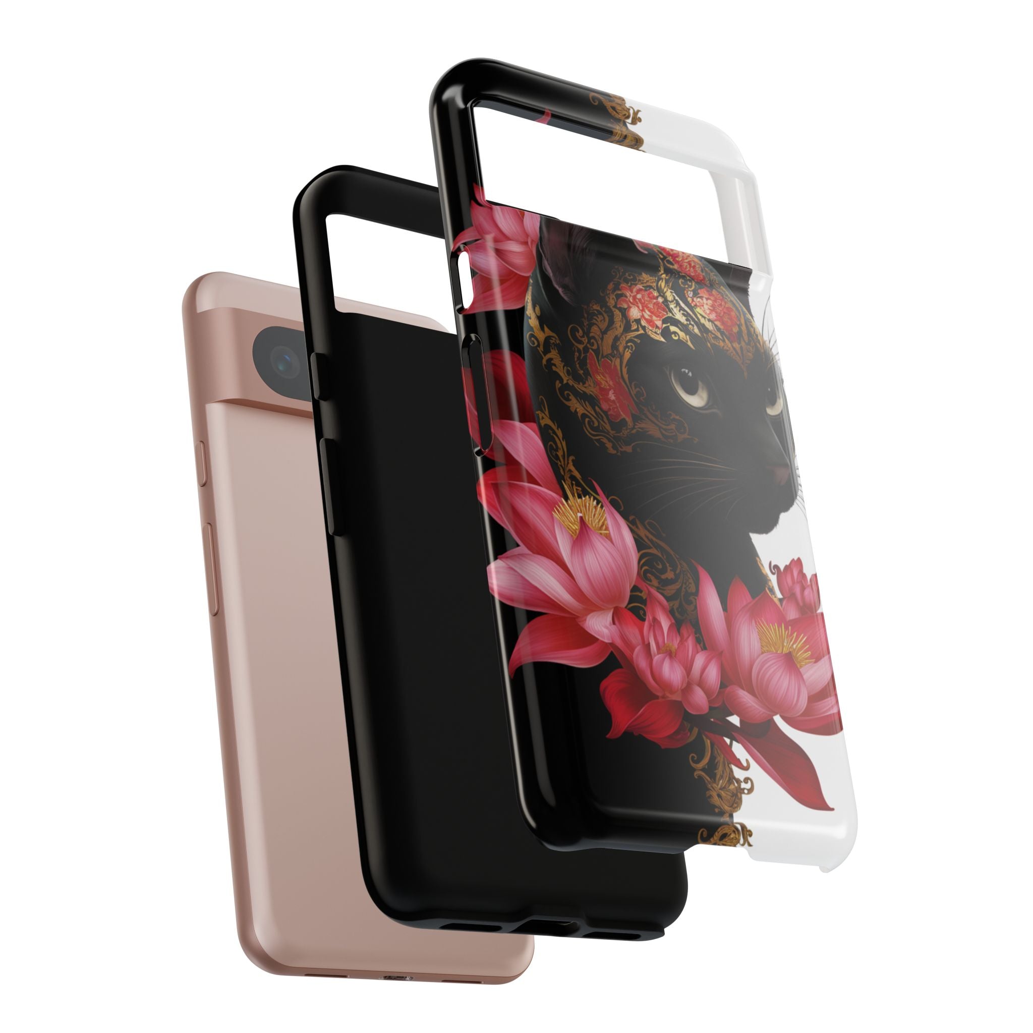 Yin & Yang Mystic Cat - Tough Guard Google Pixel Case