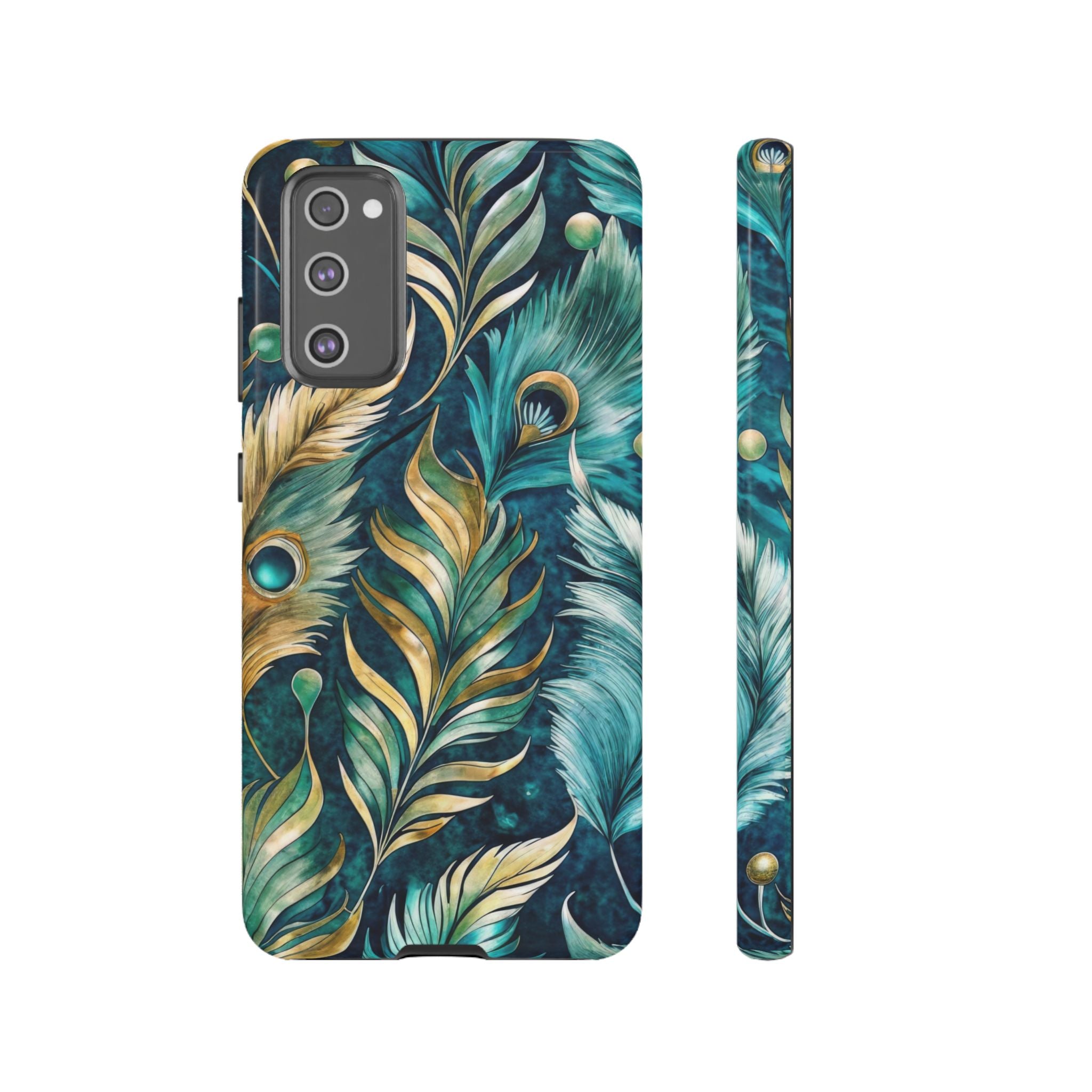 Peacock Feathers - Tough Guard Samsung Galaxy Case
