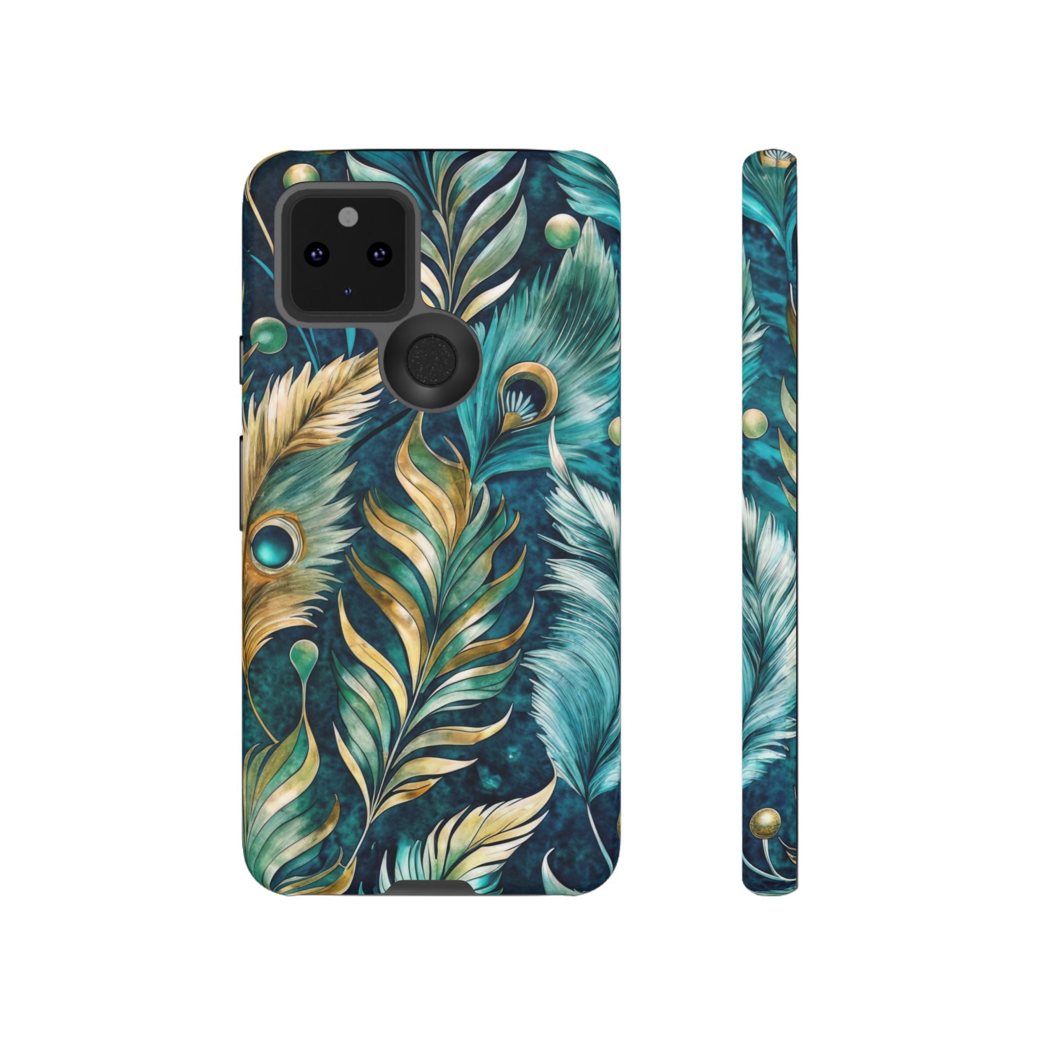 Peacock Feathers - Tough Guard Google Pixel Case