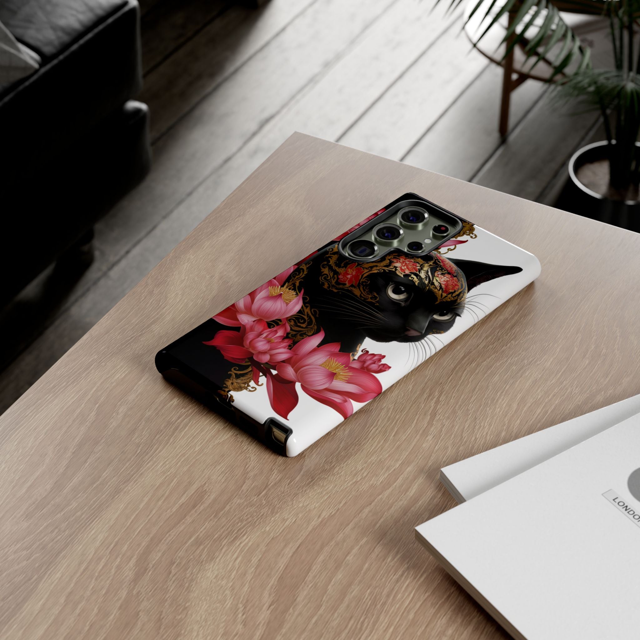 Yin & Yang Mystic Cat - Tough Guard Samsung Galaxy Case