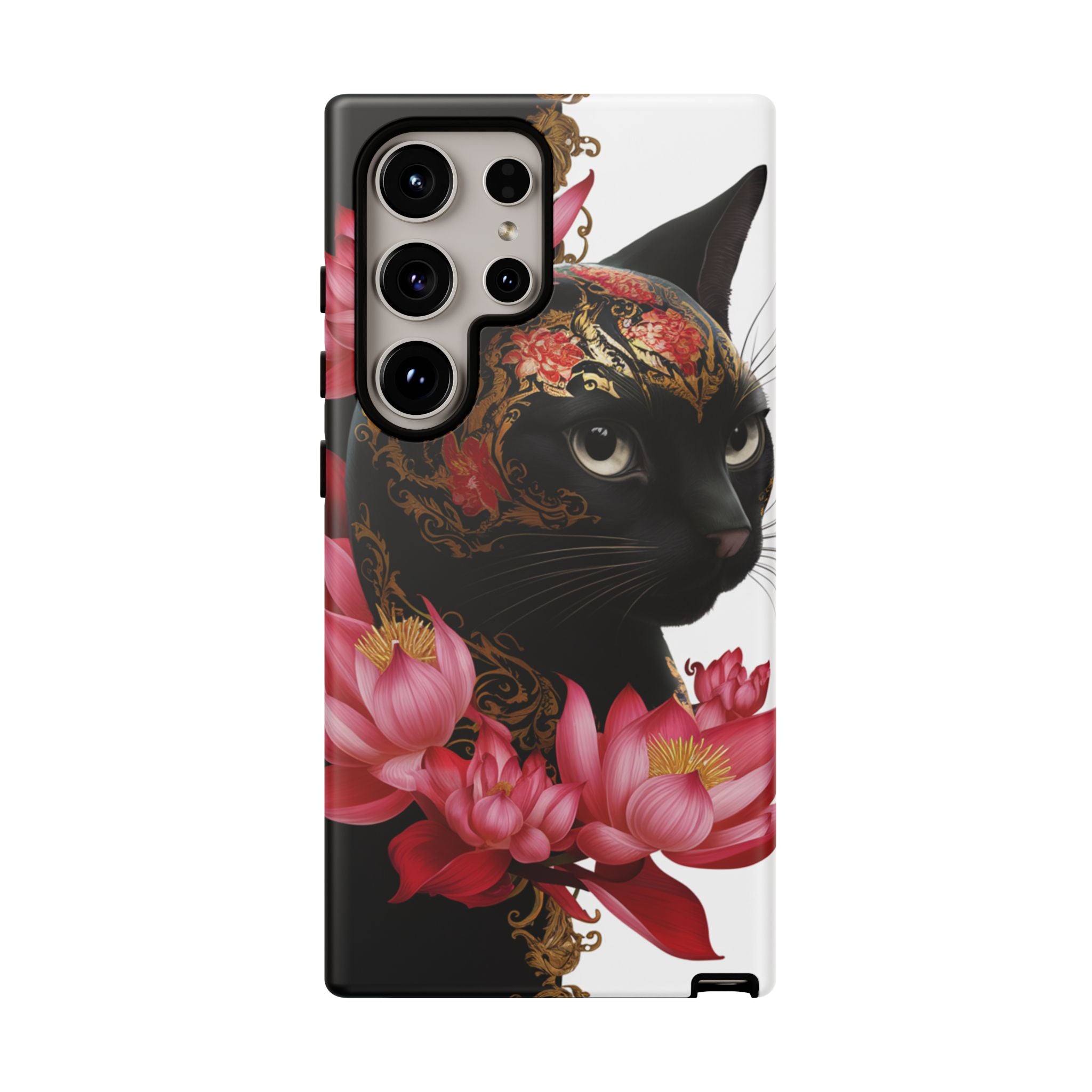 Yin & Yang Mystic Cat - Tough Guard Samsung Galaxy Case