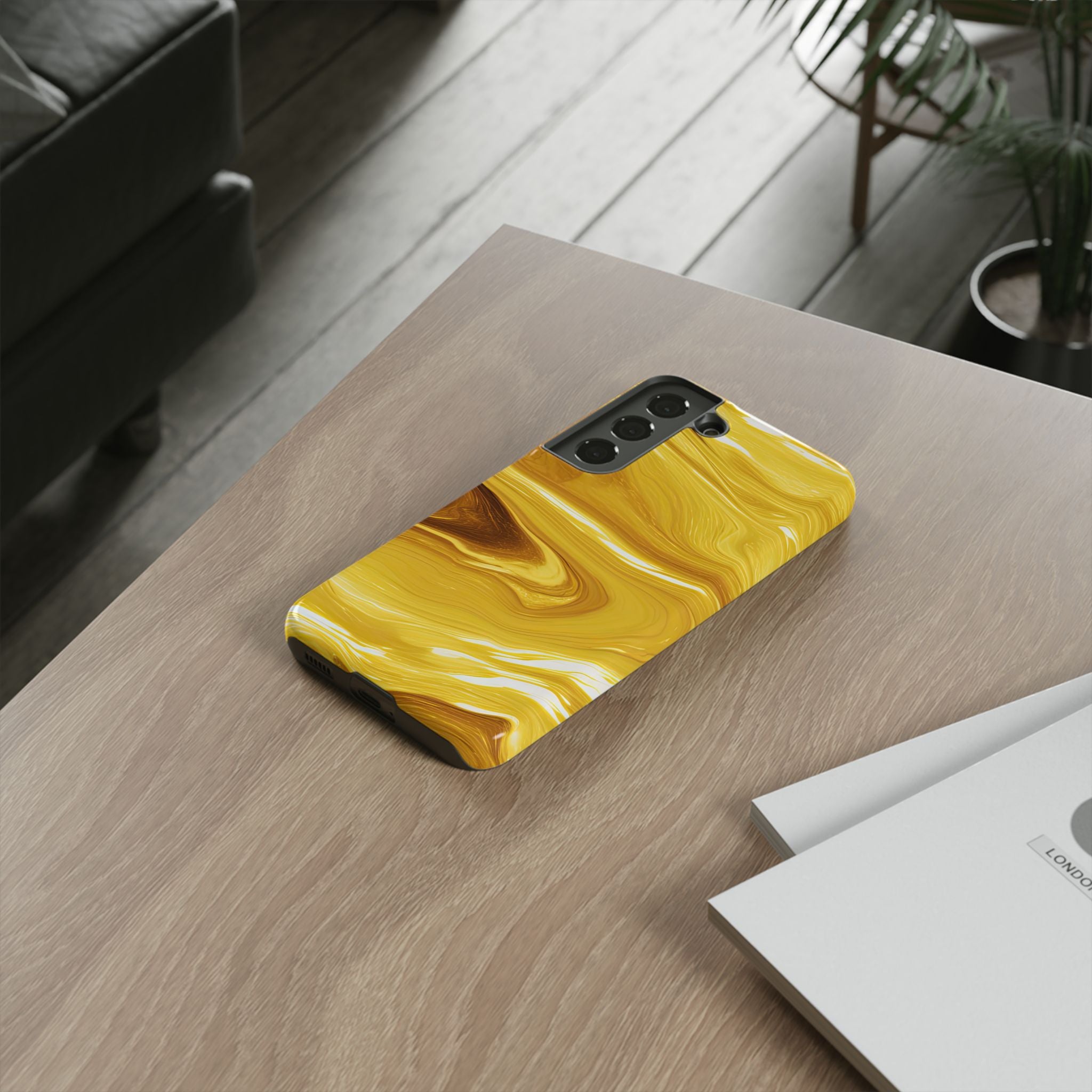 Golden Veil Marble - Tough Guard Samsung Galaxy Case