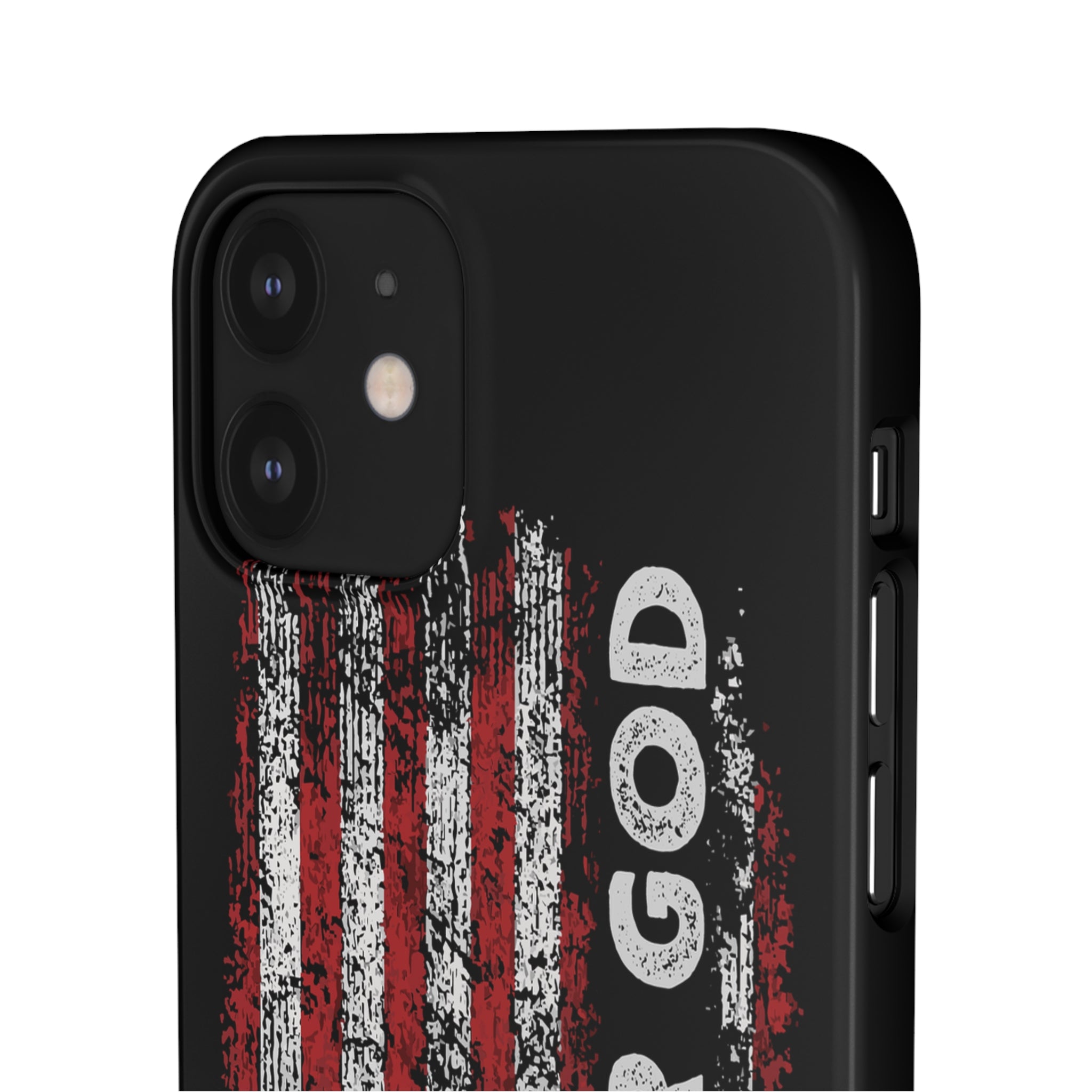 One Nation Under God American Flag - Snap Case Apple iPhone Case
