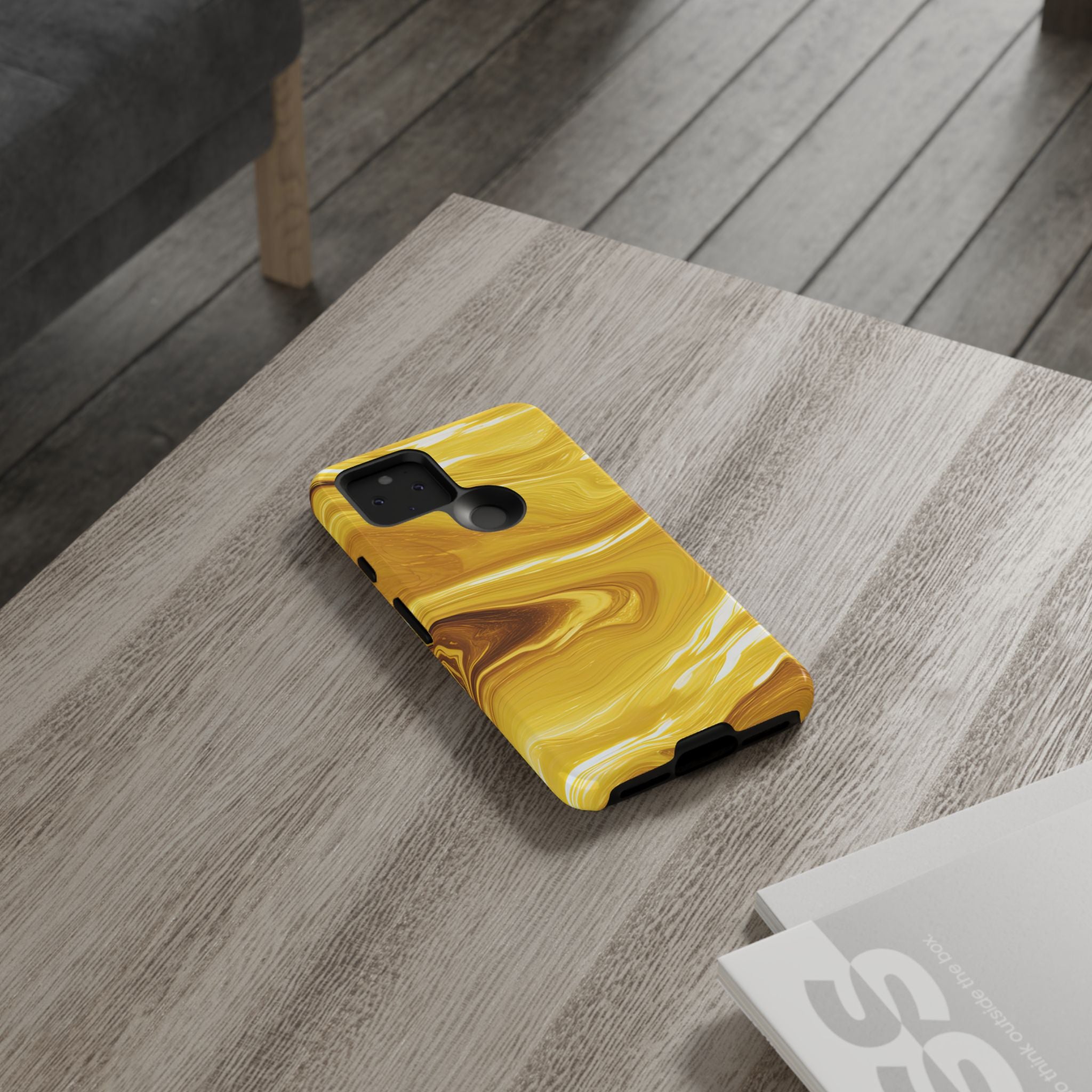 Golden Veil Marble - Tough Guard Google Pixel Case