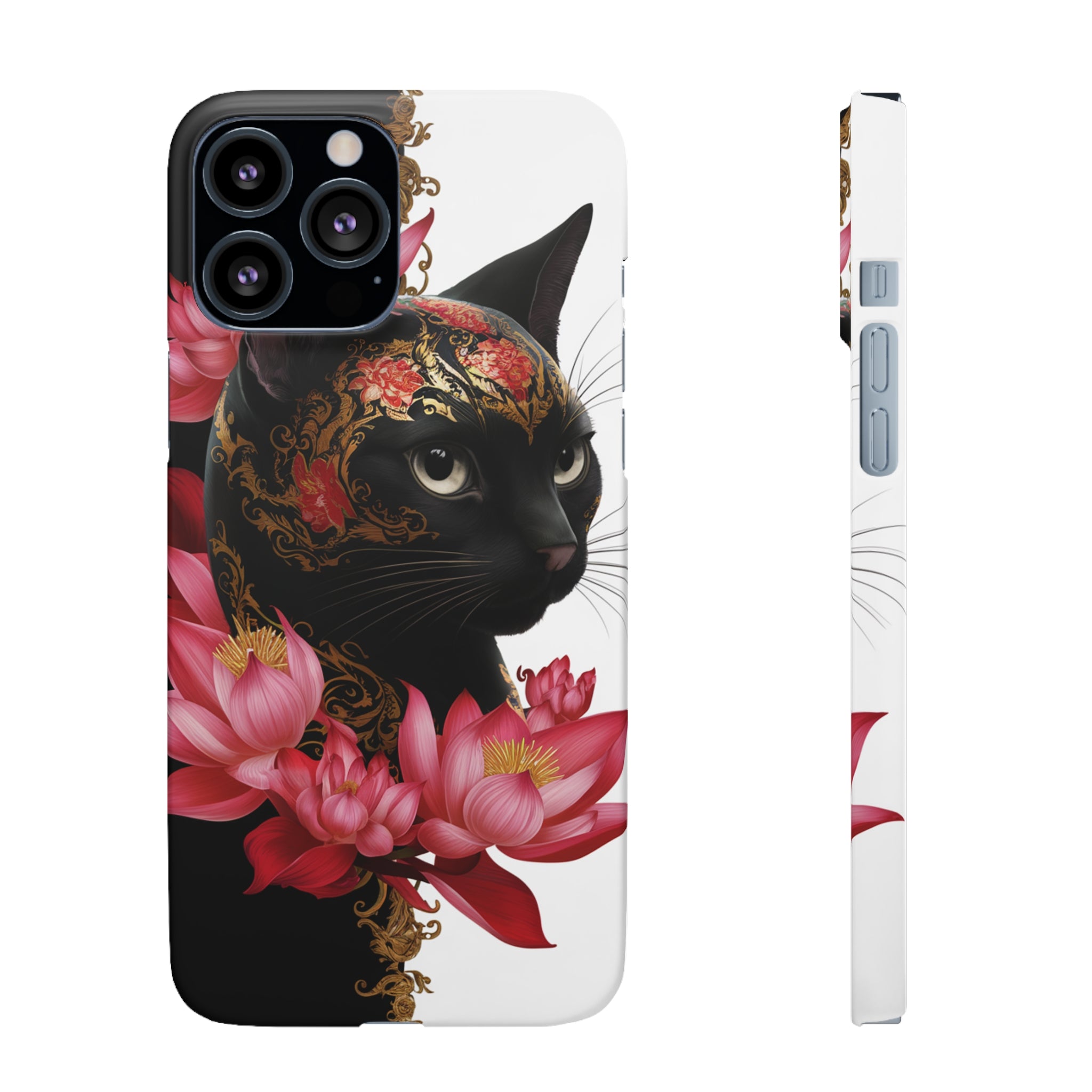 Yin & Yang Mystic Cat - Snap Case Apple iPhone Case