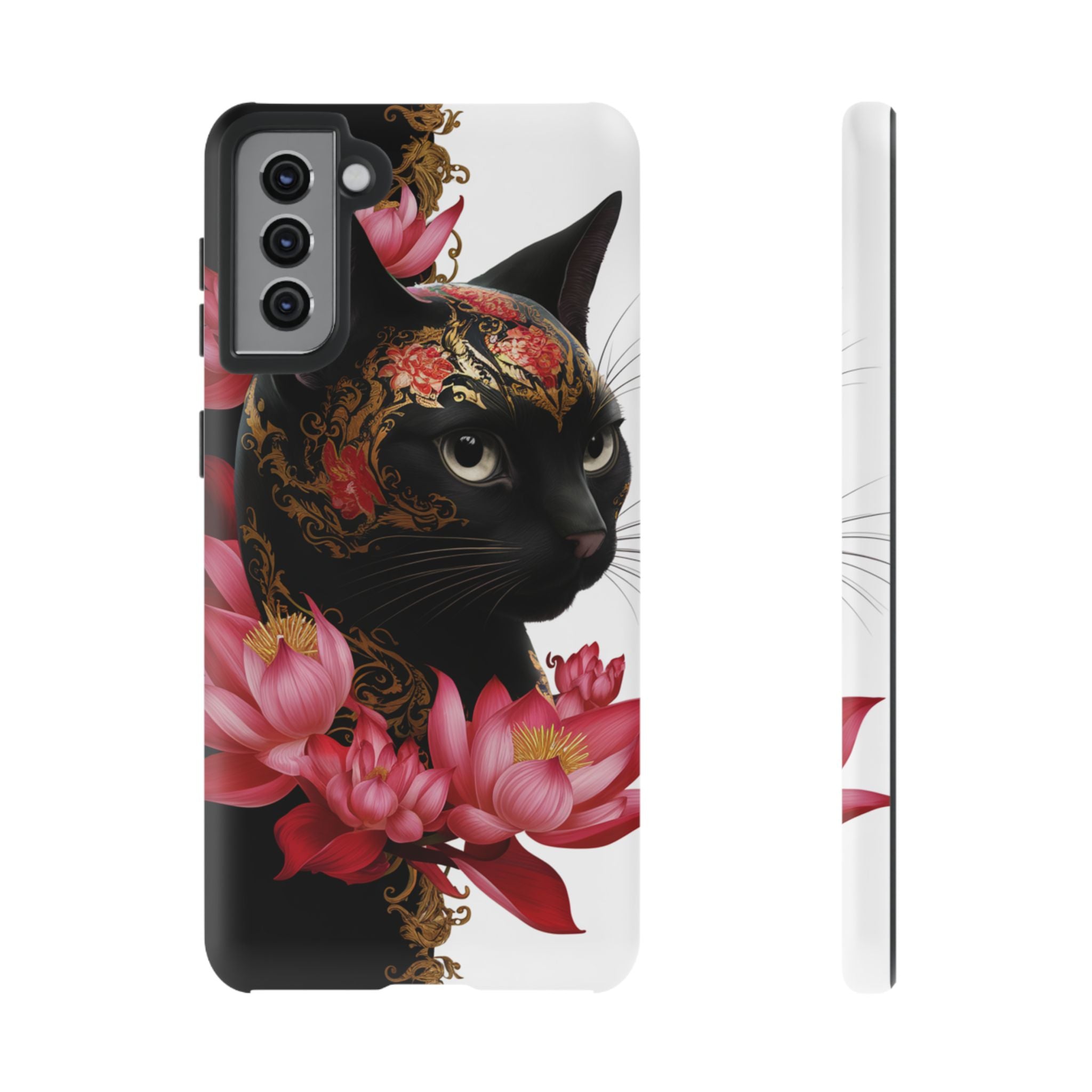 Yin & Yang Mystic Cat - Tough Guard Samsung Galaxy Case