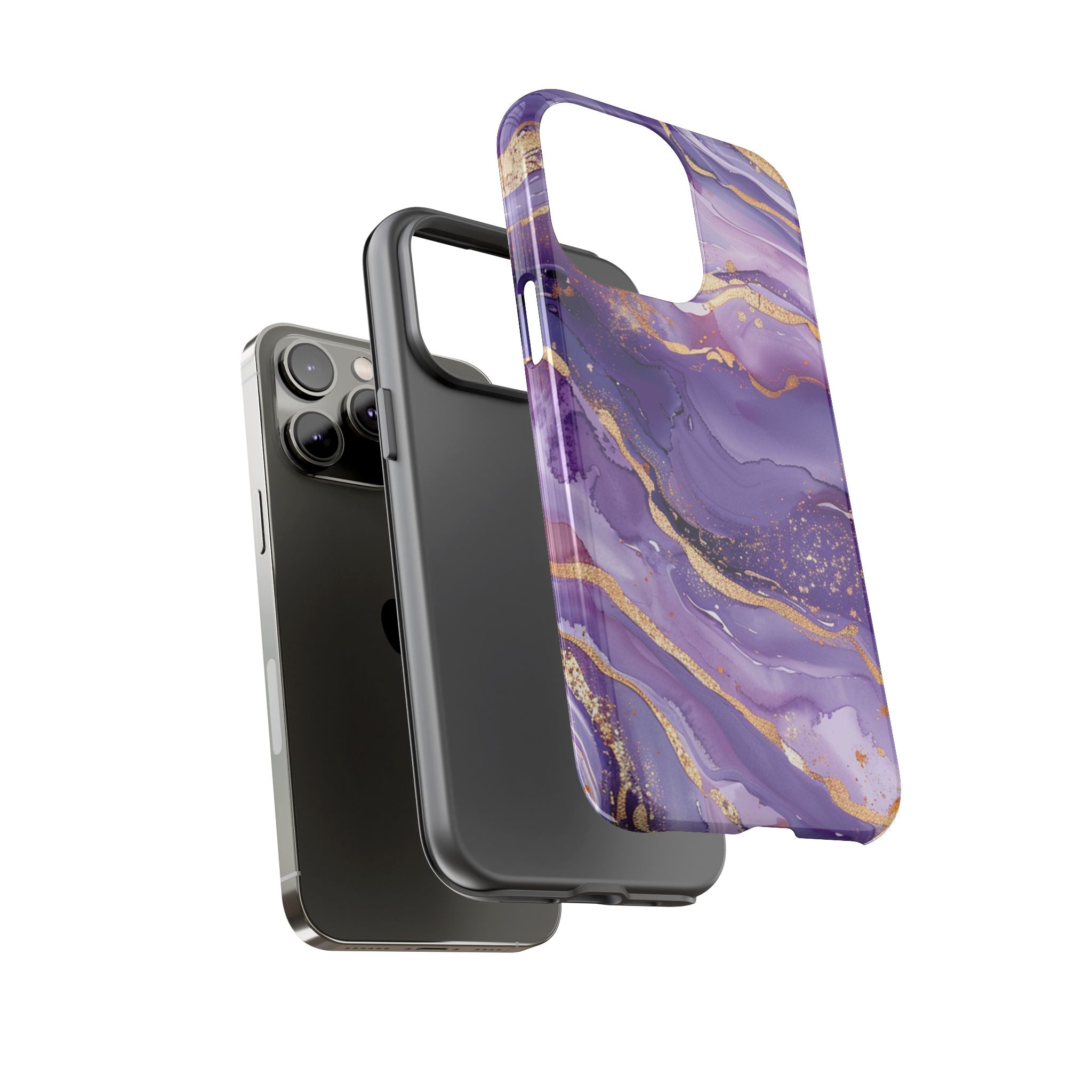 Lavender Golden Dream - Tough Guard Apple iPhone Case