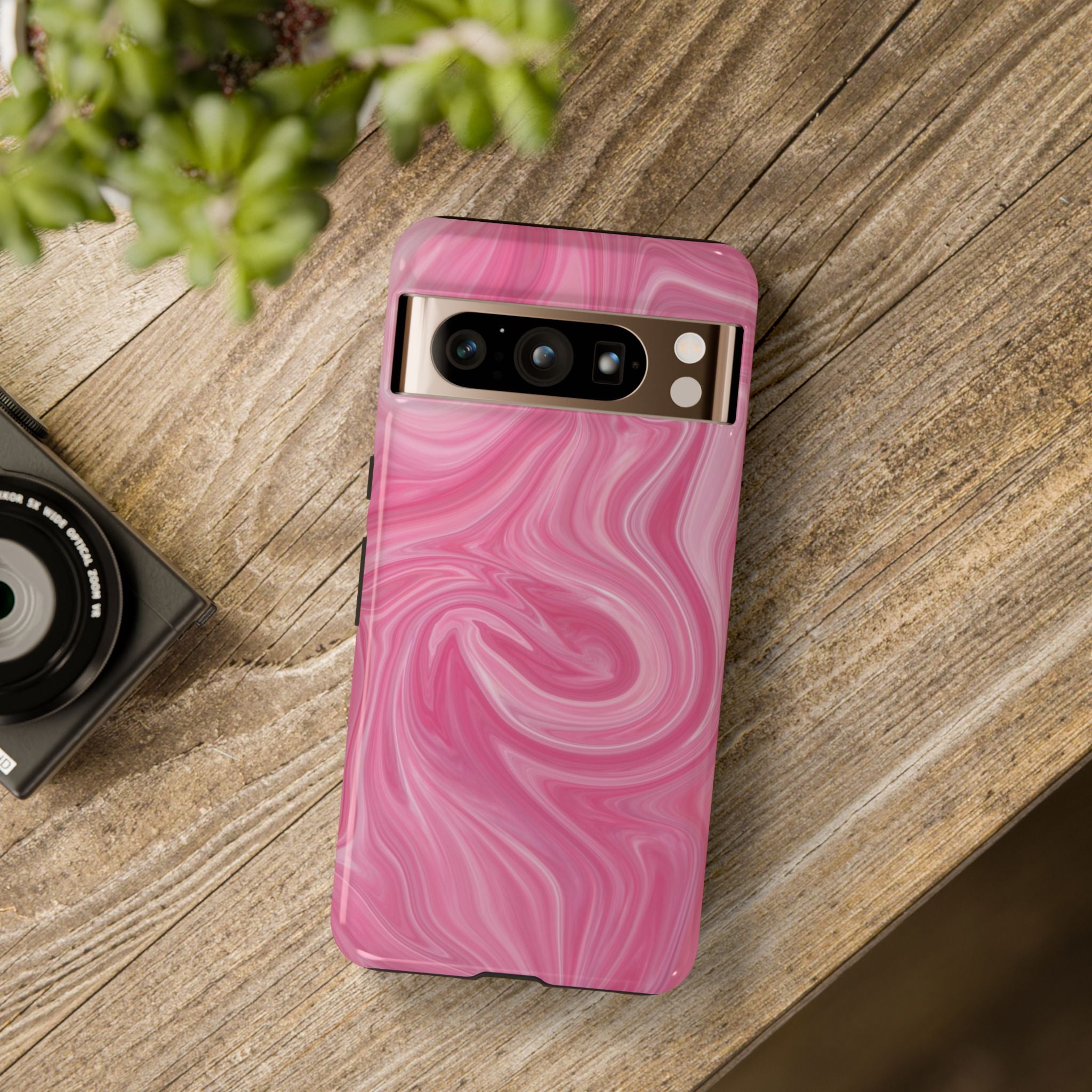 Pink Blush Marble - Tough Guard Google Pixel Case