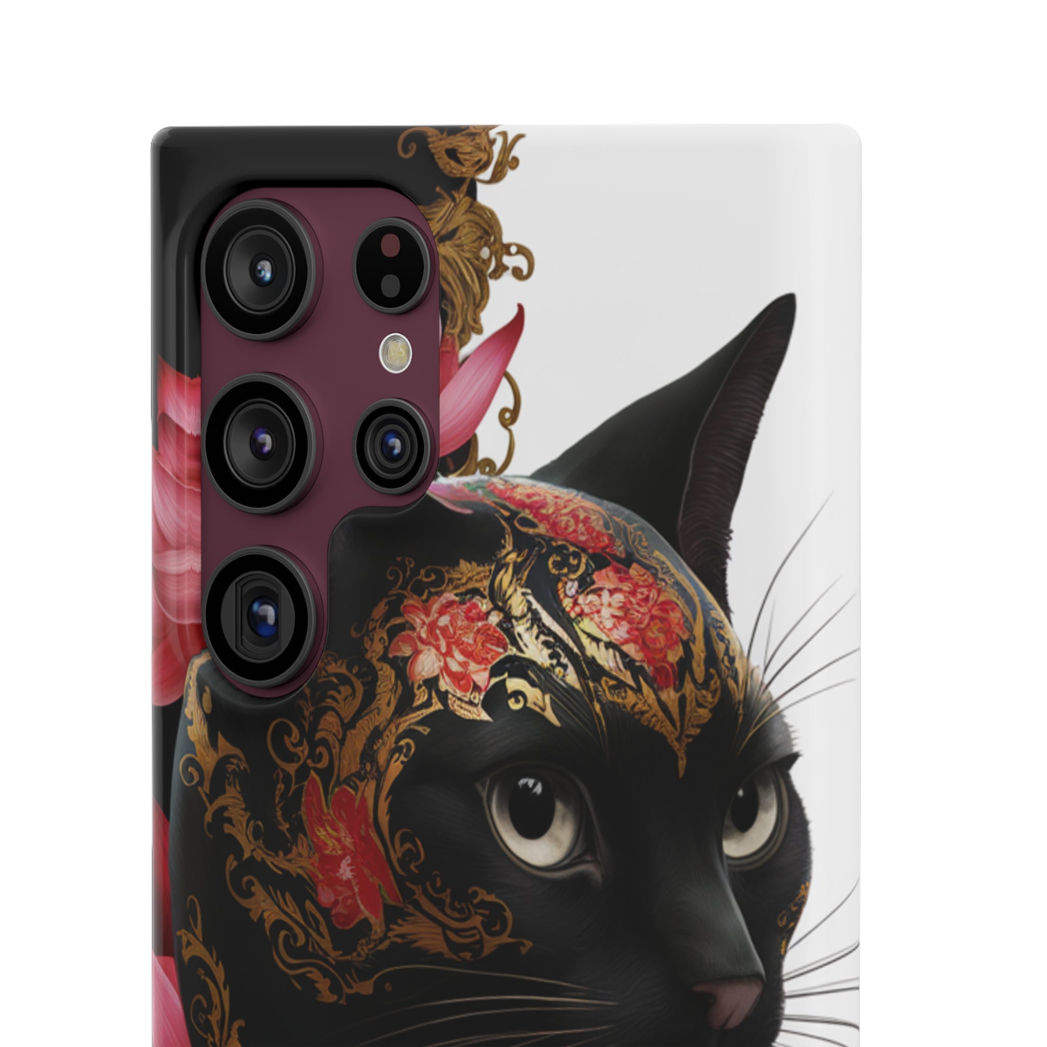 Yin & Yang Mystic Cat - Snap Case Samsung Galaxy Case