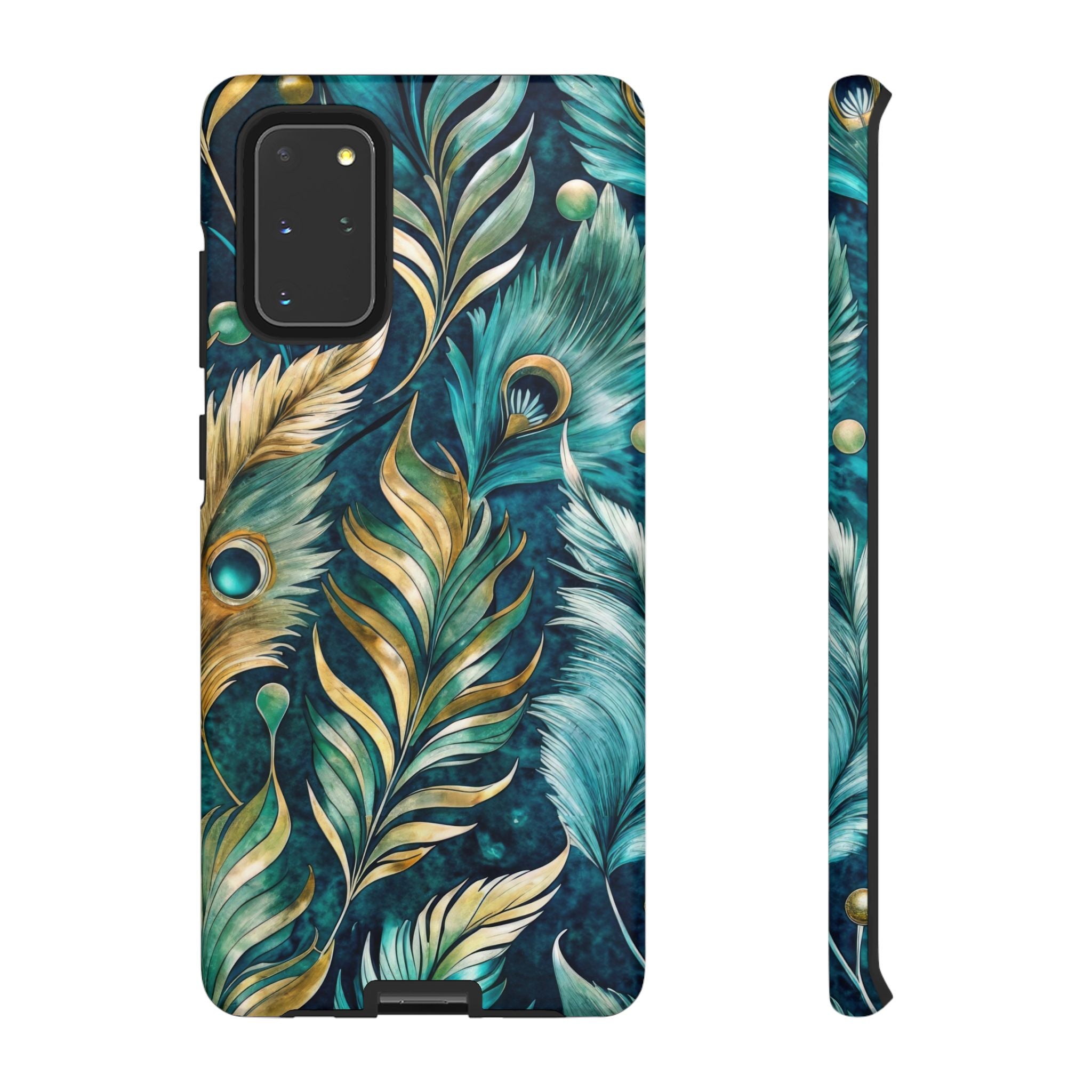Peacock Feathers - Tough Guard Samsung Galaxy Case