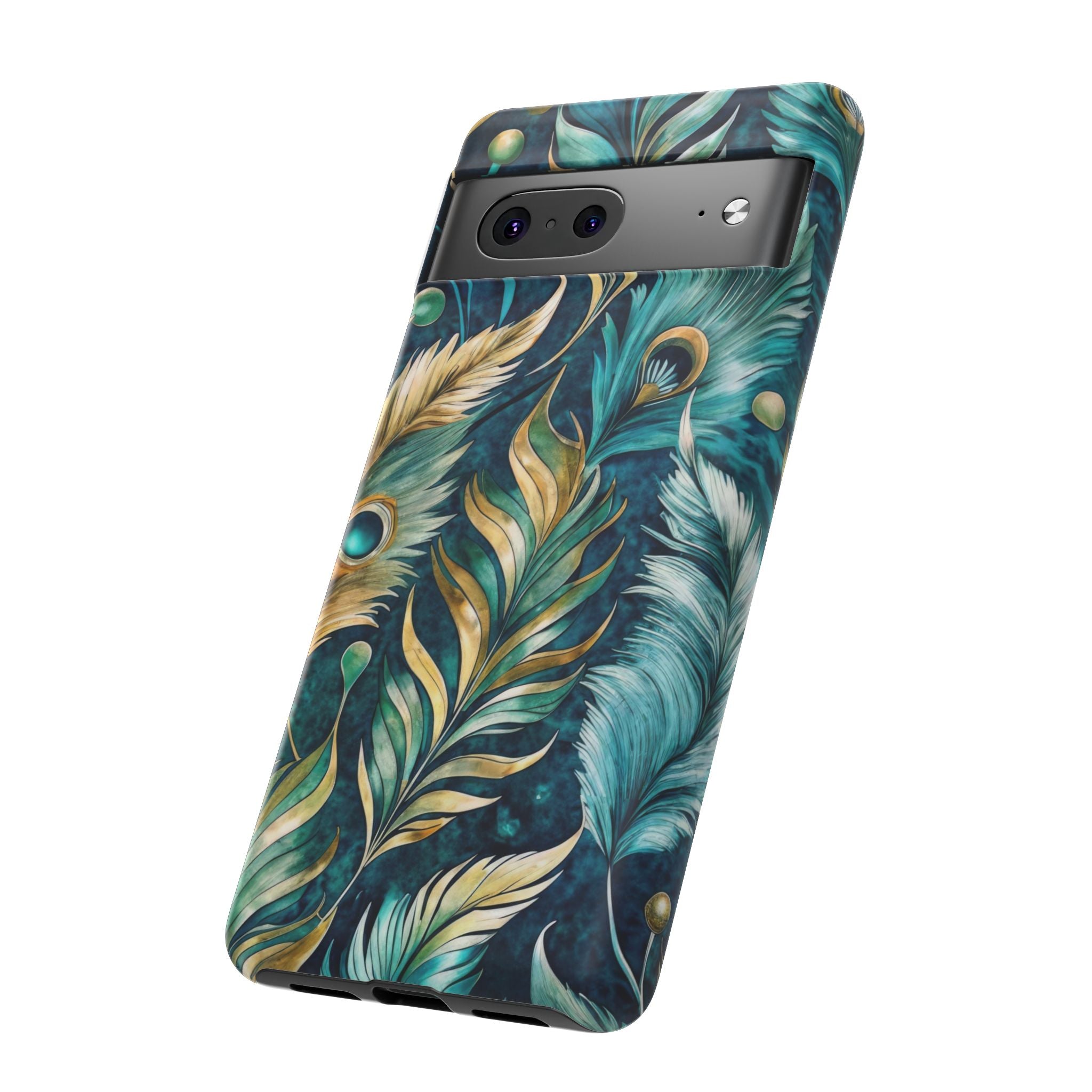 Peacock Feathers - Tough Guard Google Pixel Case
