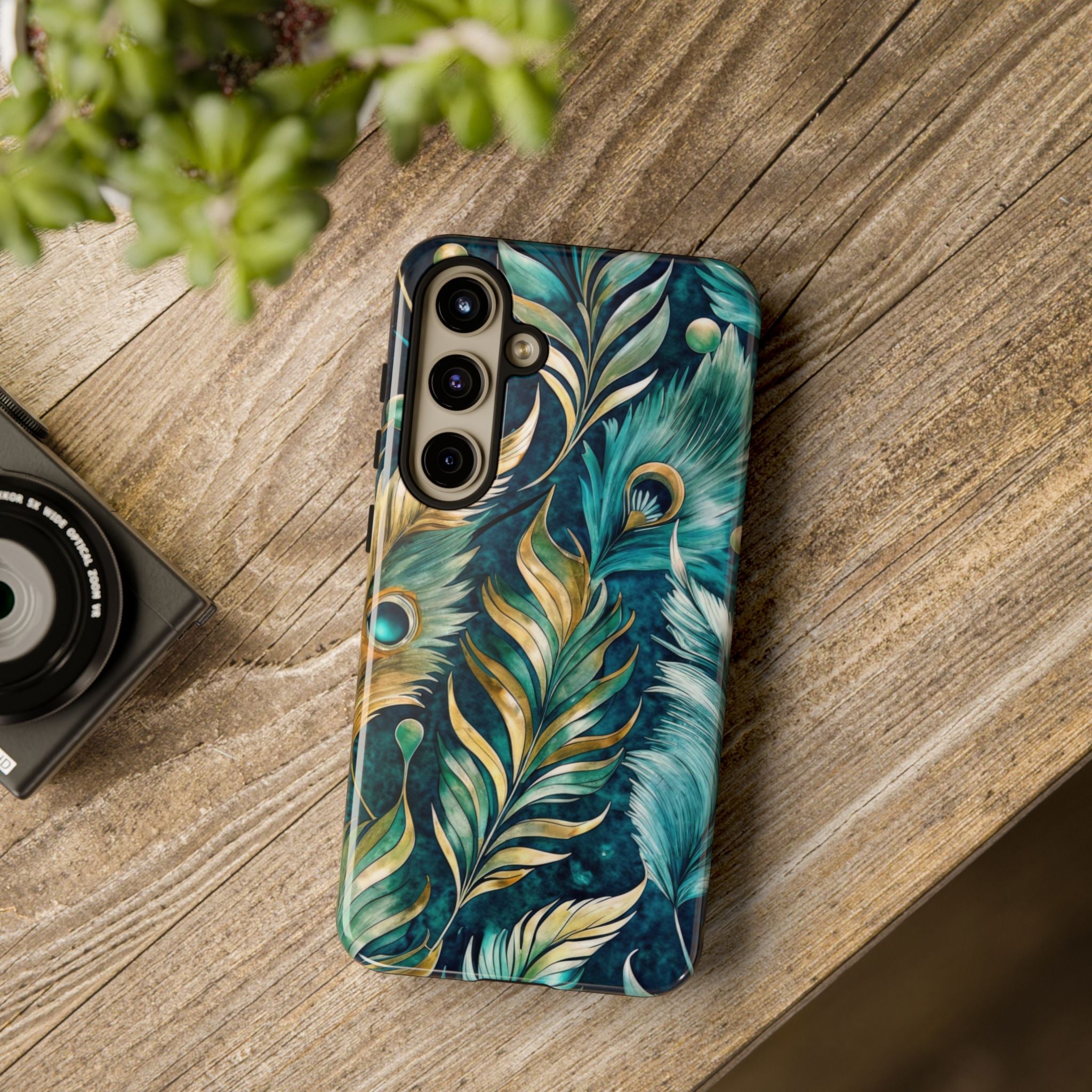 Peacock Feathers - Tough Guard Samsung Galaxy Case