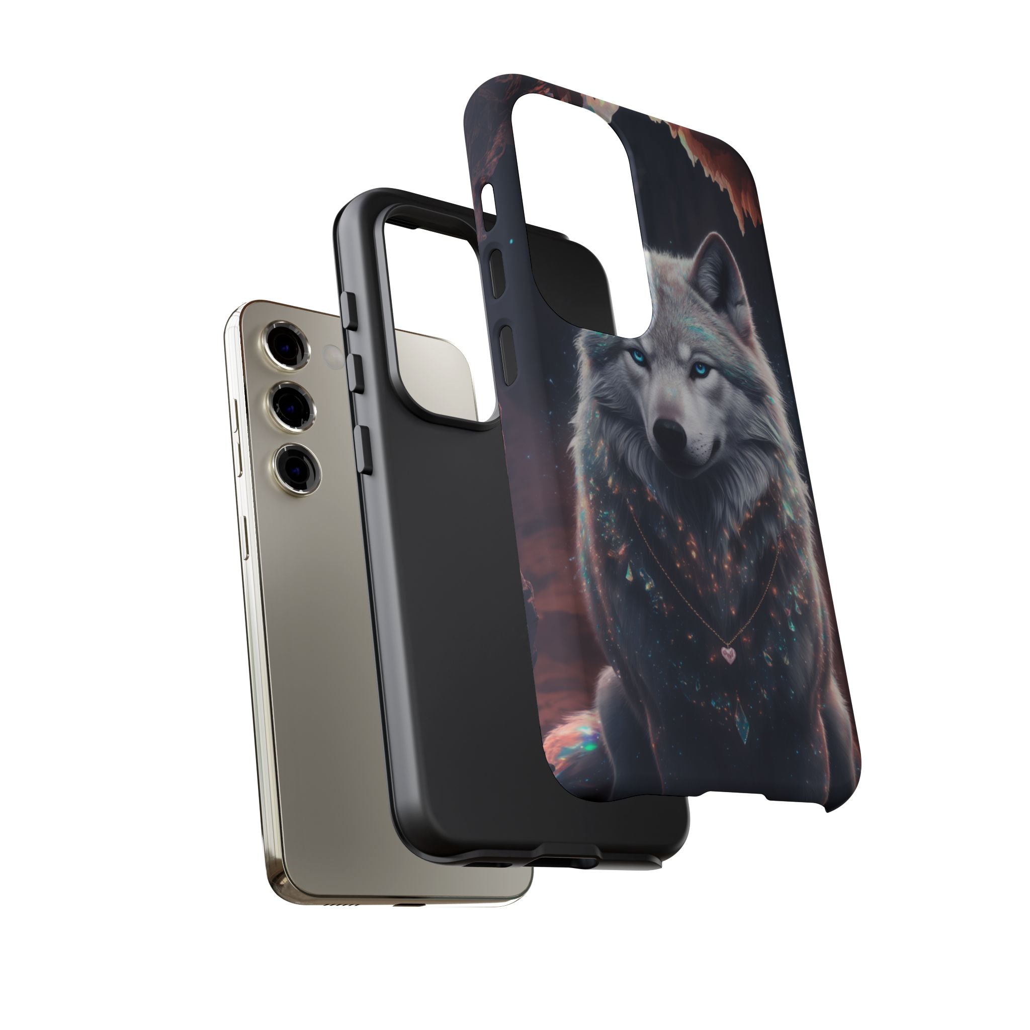 Majestic Guardian Wolf - Tough Guard Samsung Galaxy Case