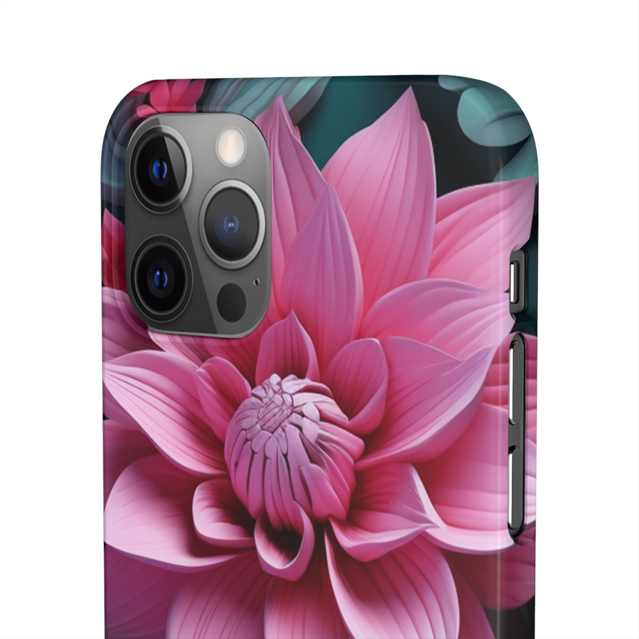 Tropical Pink Flower Snap Case - Apple iPhone Case