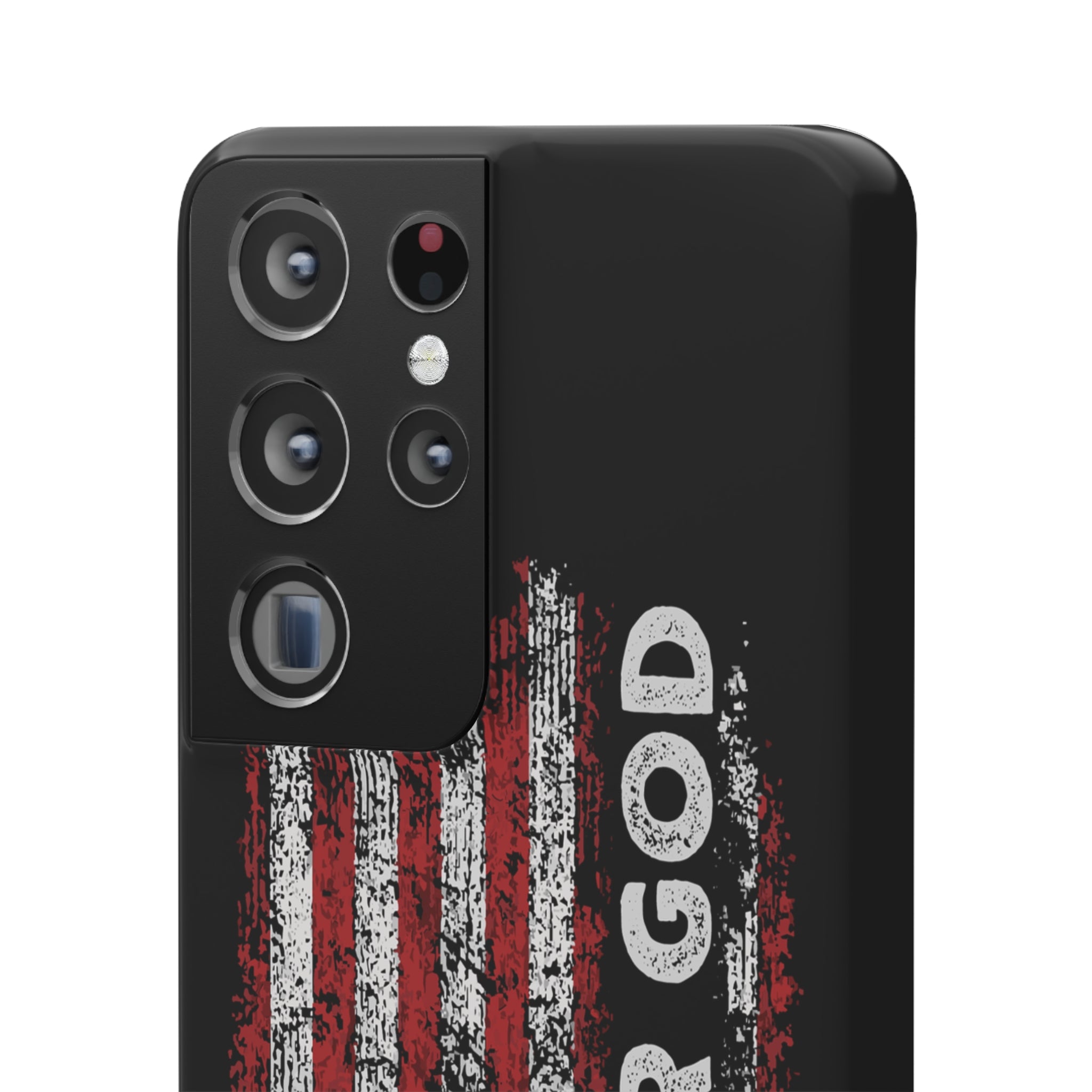 One Nation Under God American Flag - Snap Case Samsung Galaxy Case