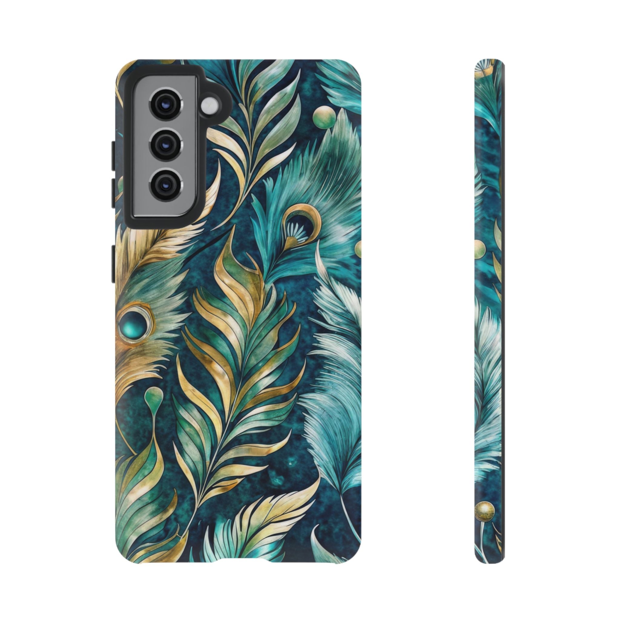 Peacock Feathers - Tough Guard Samsung Galaxy Case