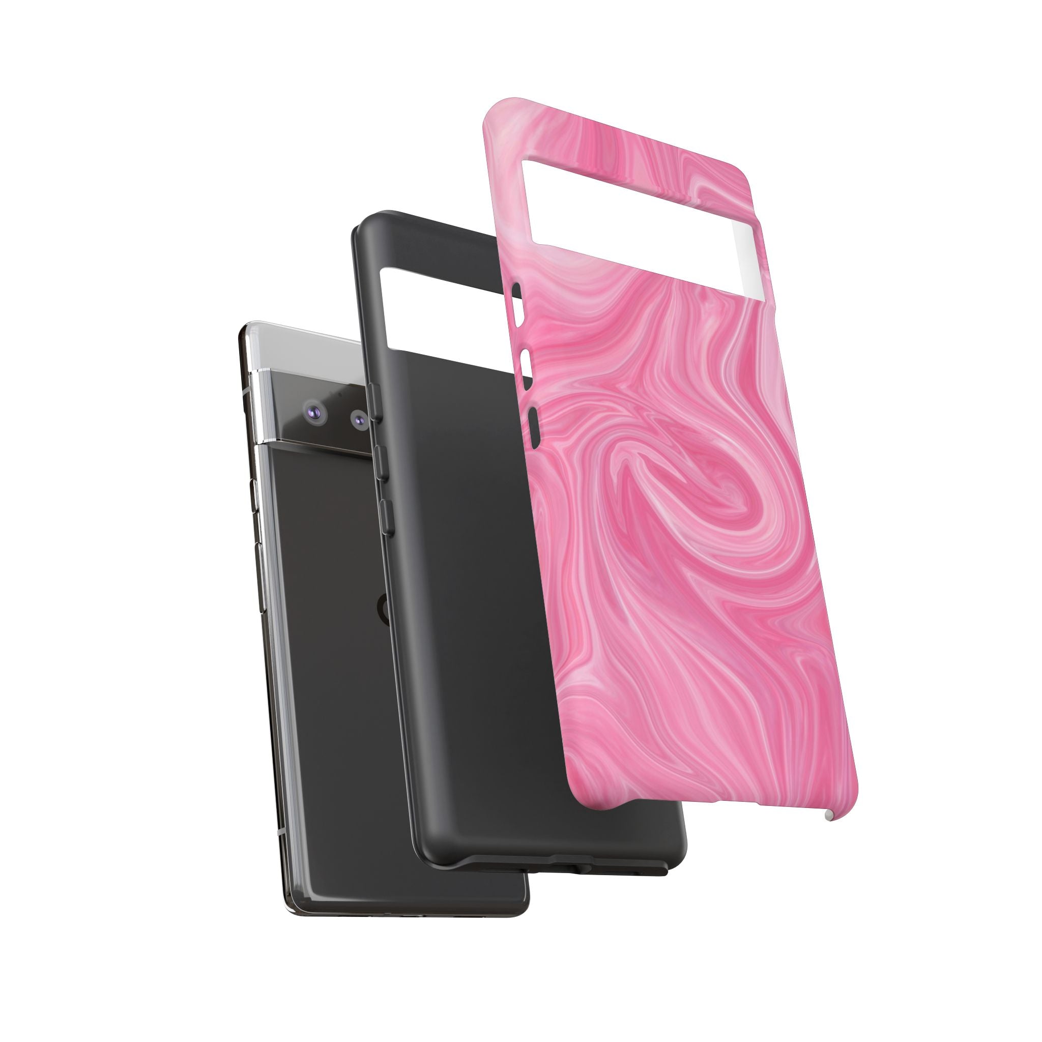 Pink Blush Marble - Tough Guard Google Pixel Case