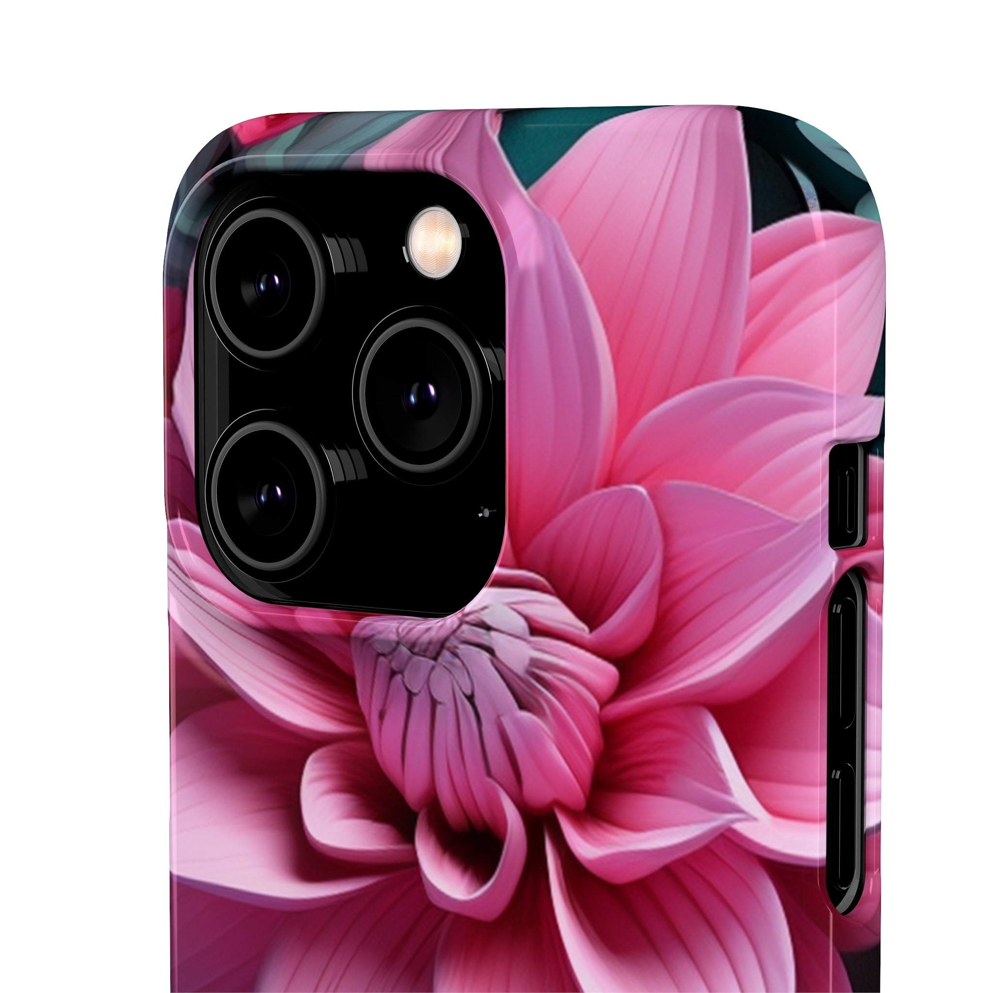 Tropical Pink Flower Snap Case - Apple iPhone Case