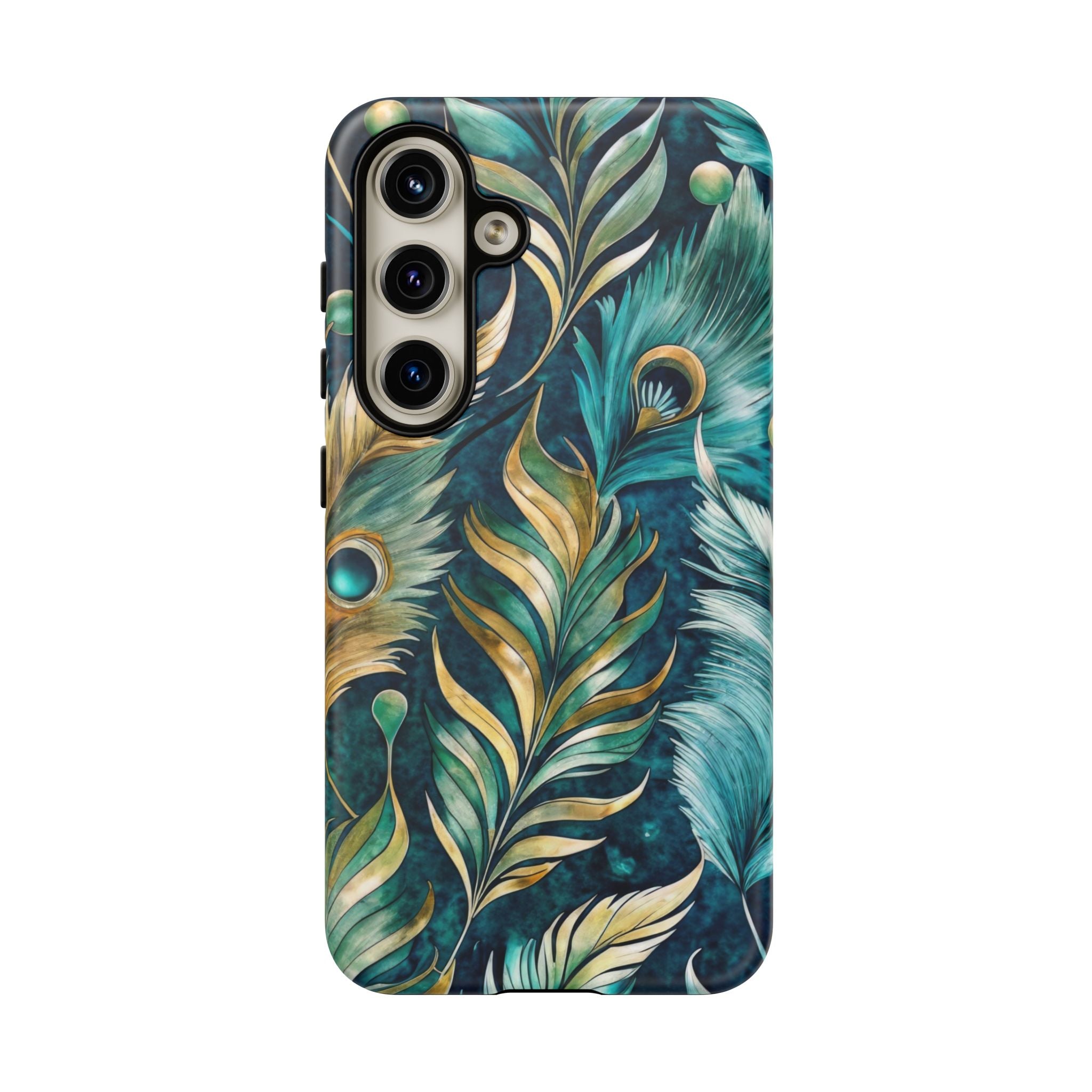 Peacock Feathers - Tough Guard Samsung Galaxy Case
