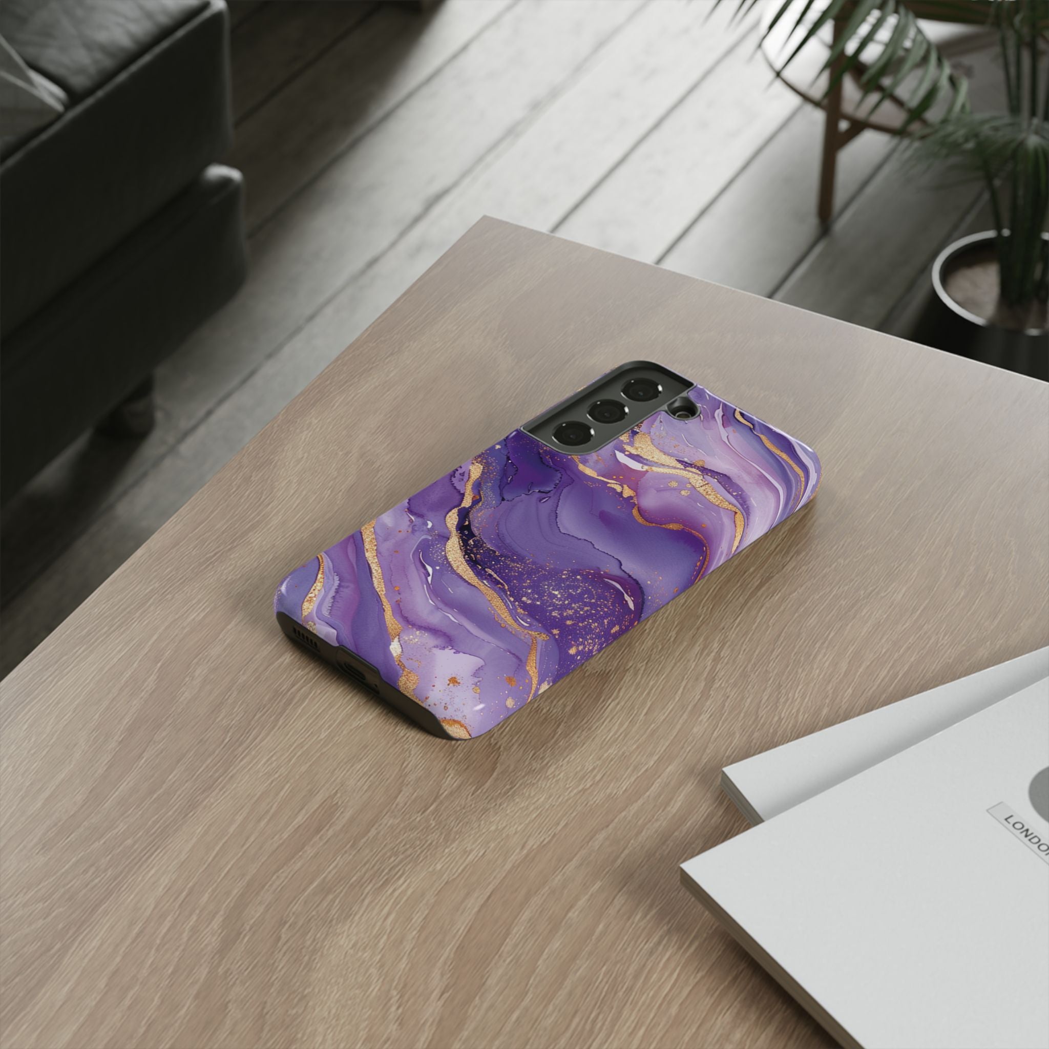 Lavender Golden Dream - Tough Guard Samsung Galaxy Case