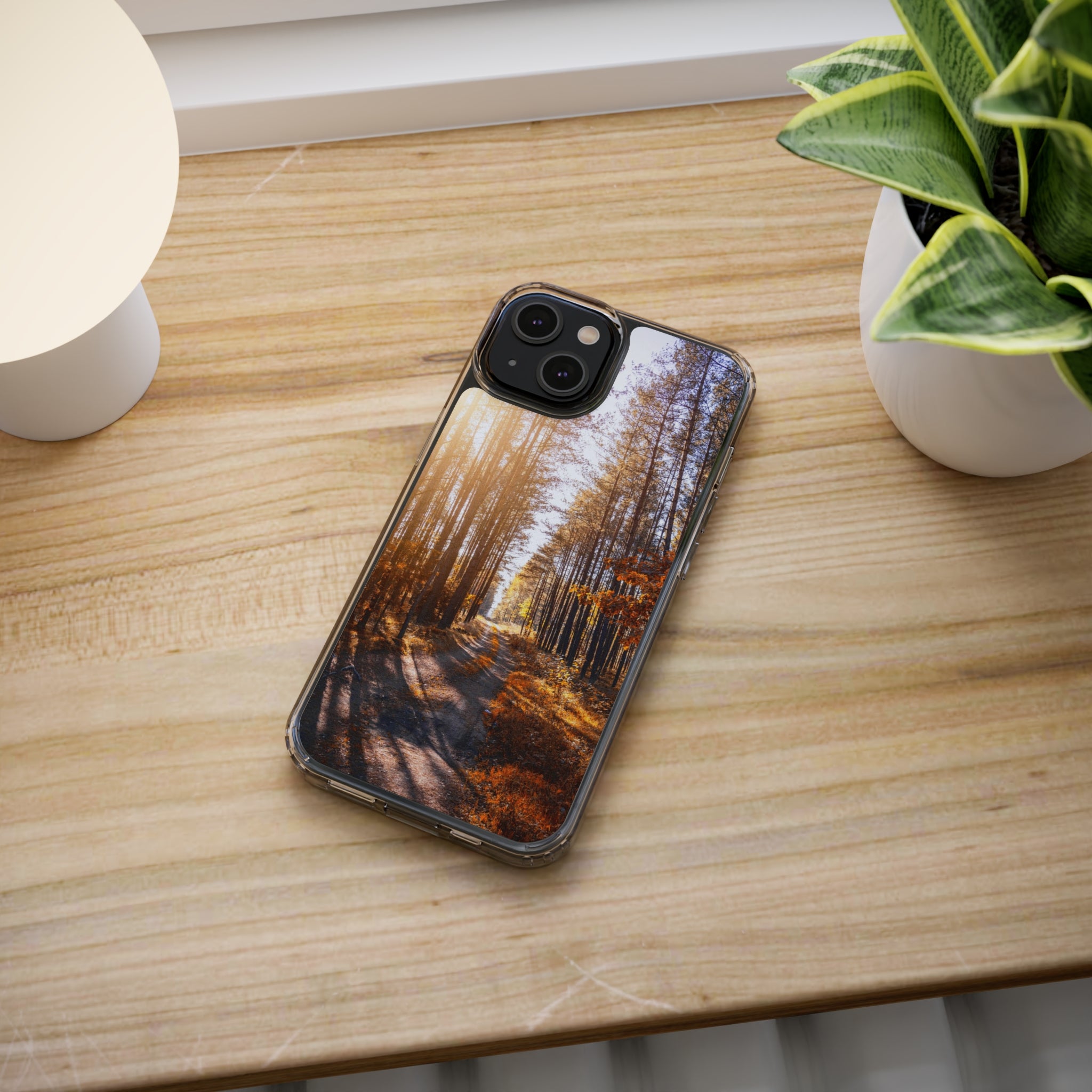 Autumn Forest Way - Crystal Guard Durable Apple iPhone Case