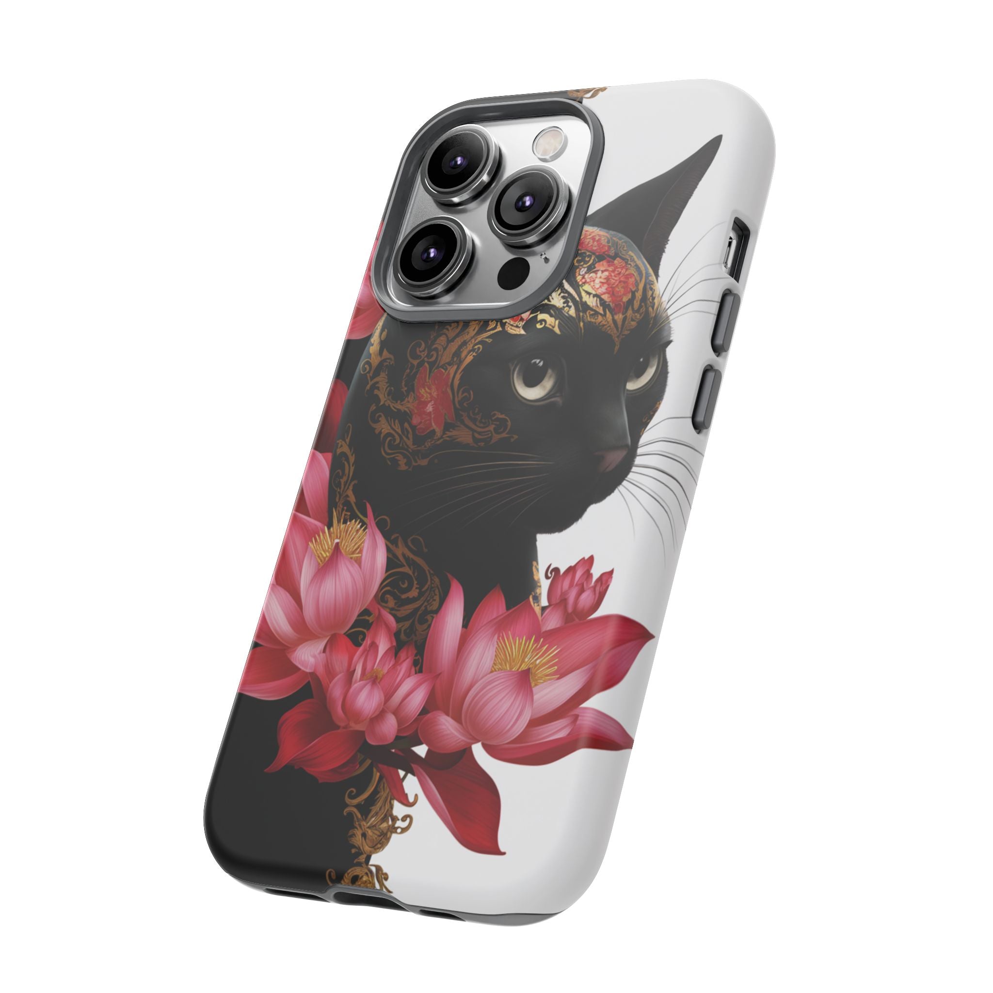 Yin & Yang Mystic Cat - Tough Guard Apple iPhone Case