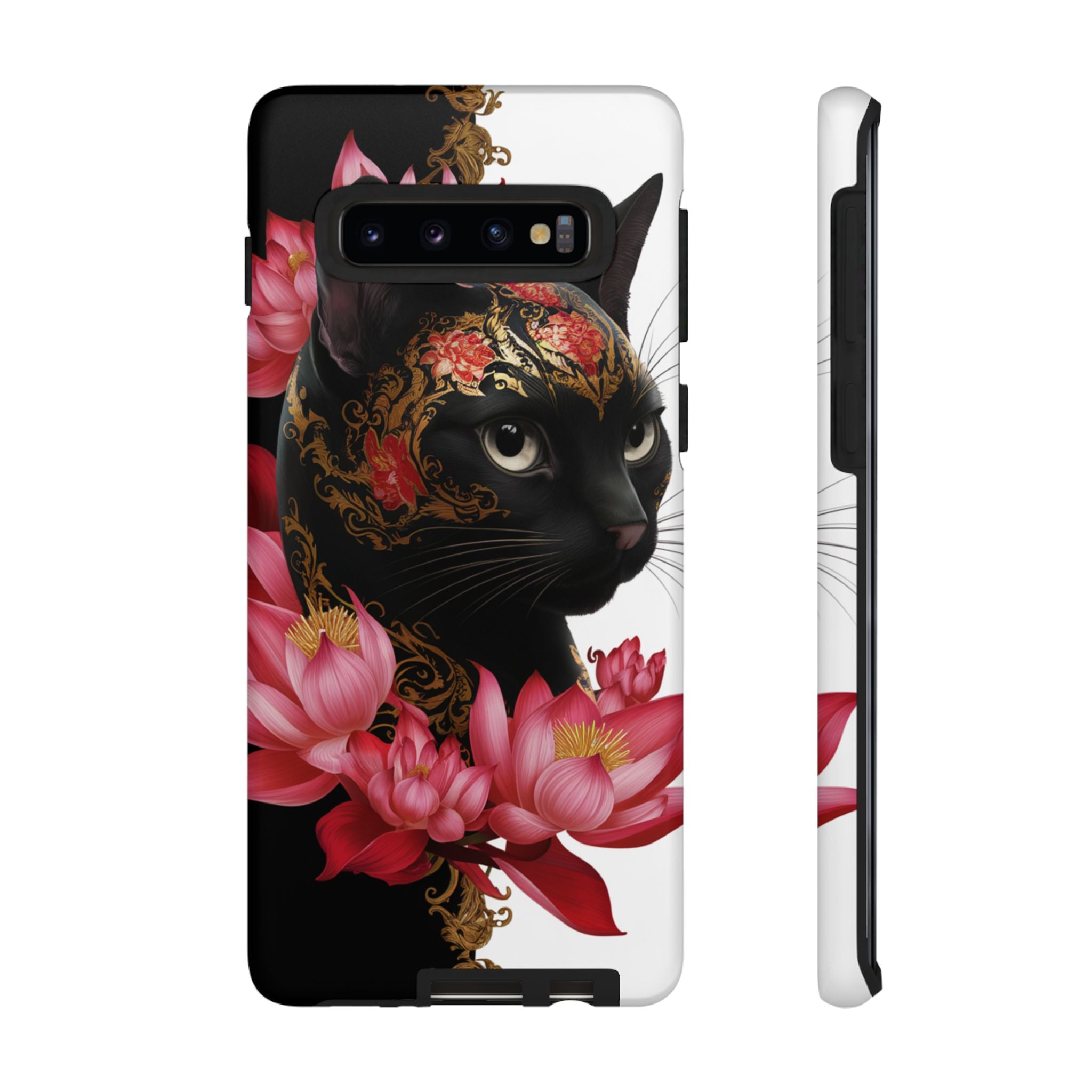 Yin & Yang Mystic Cat - Tough Guard Samsung Galaxy Case