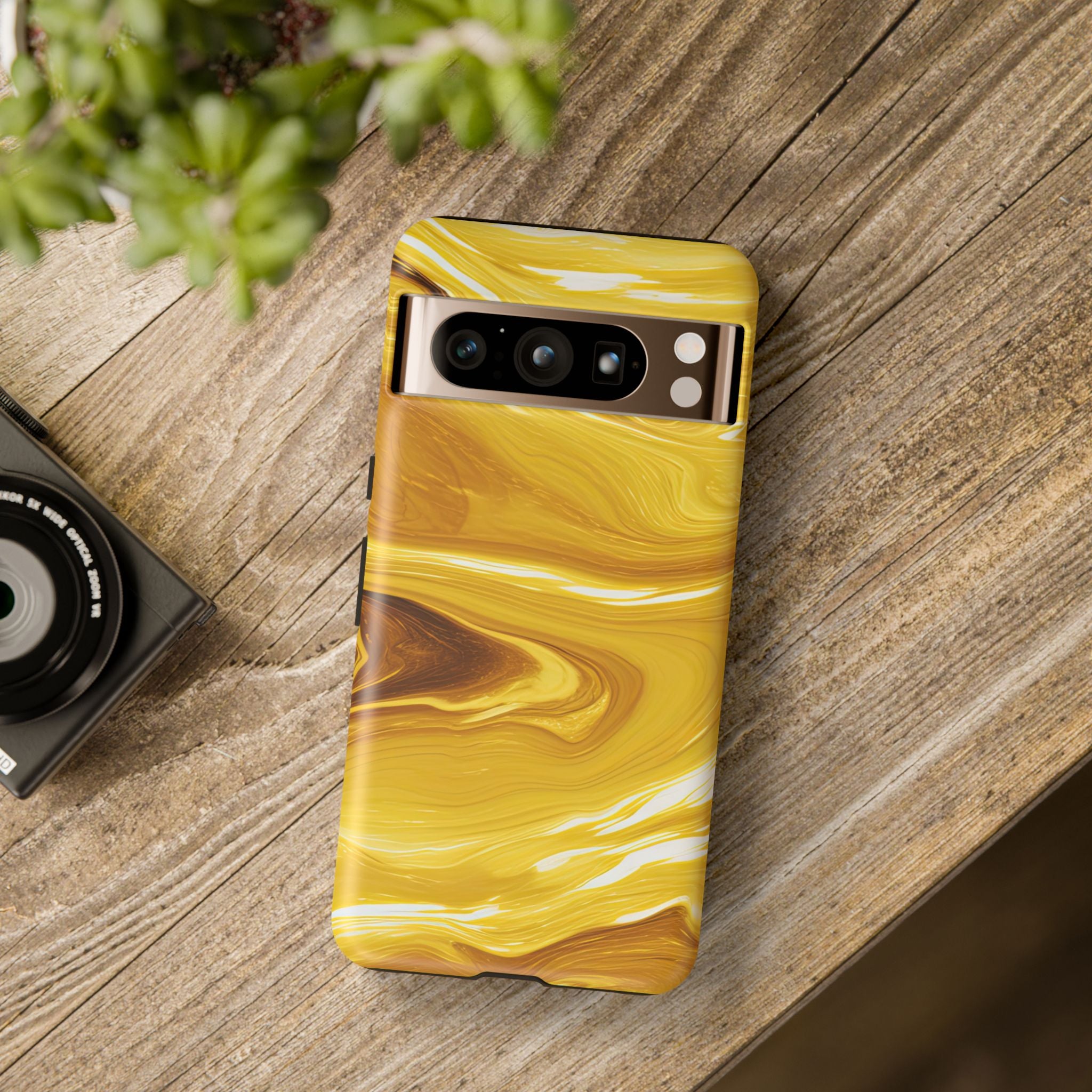 Golden Veil Marble - Tough Guard Google Pixel Case