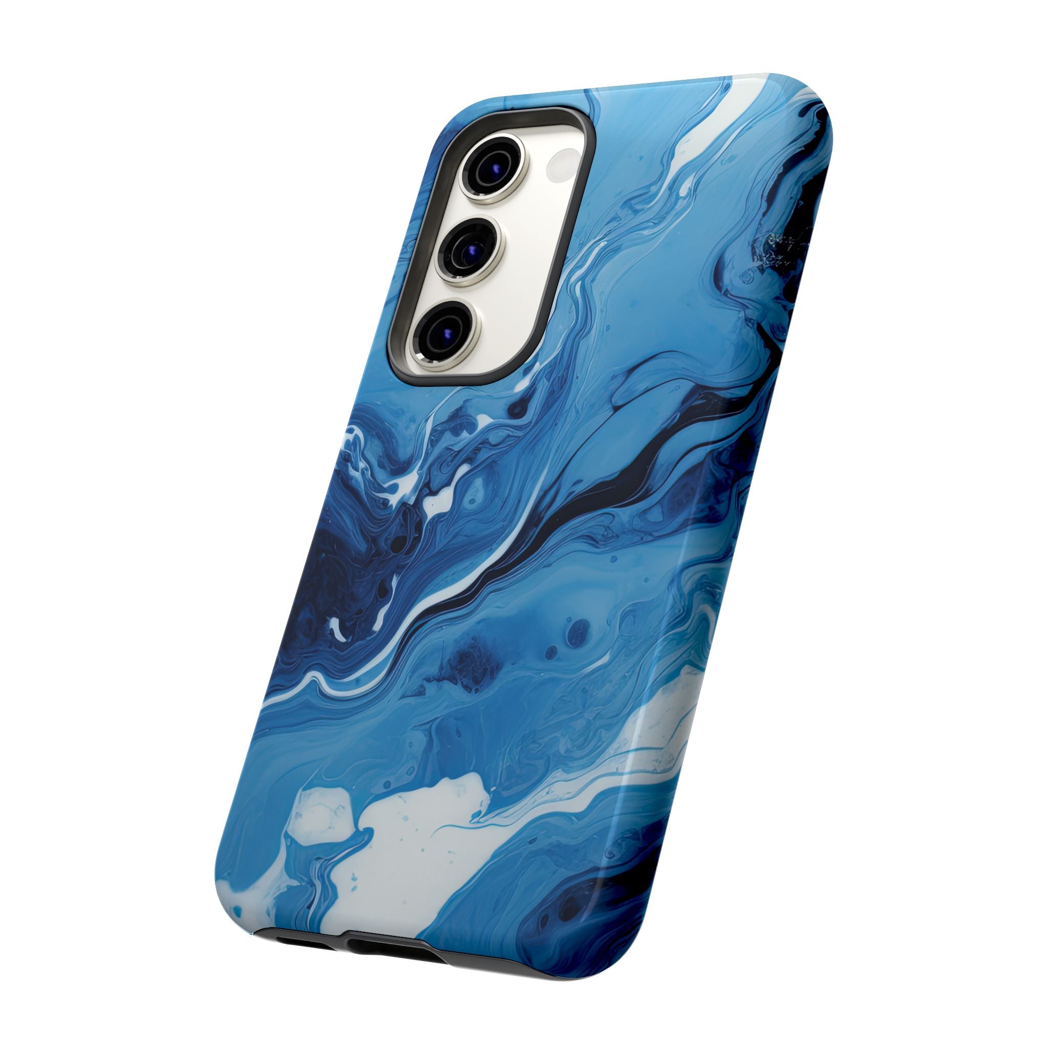 Blue Ocean Wave Marble - Tough Guard Samsung Galaxy Case
