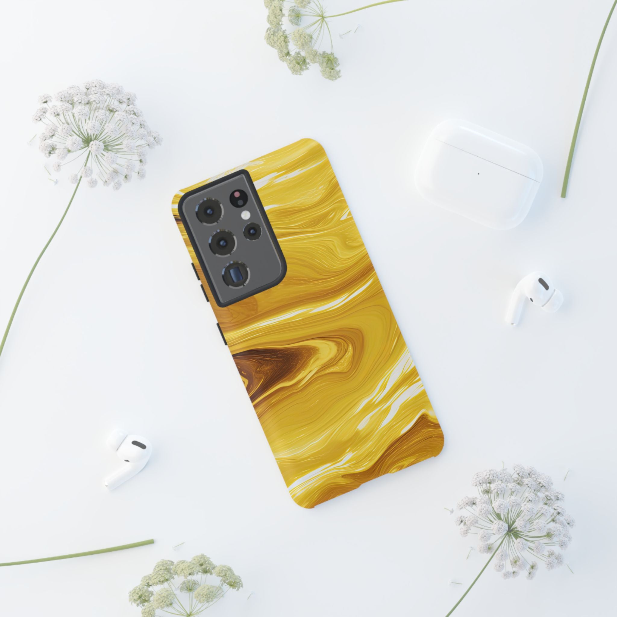 Golden Veil Marble - Tough Guard Samsung Galaxy Case