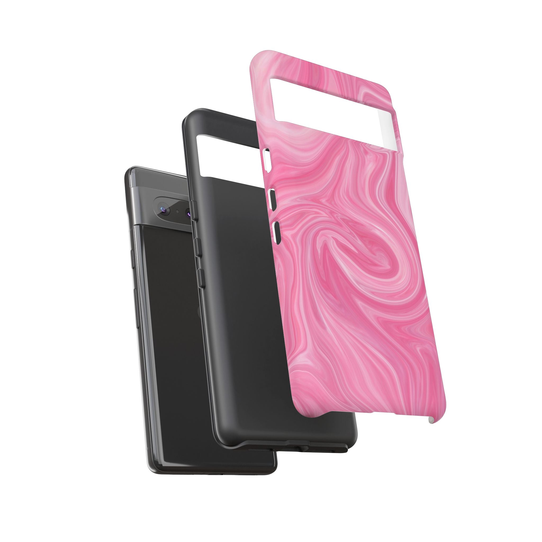 Pink Blush Marble - Tough Guard Google Pixel Case