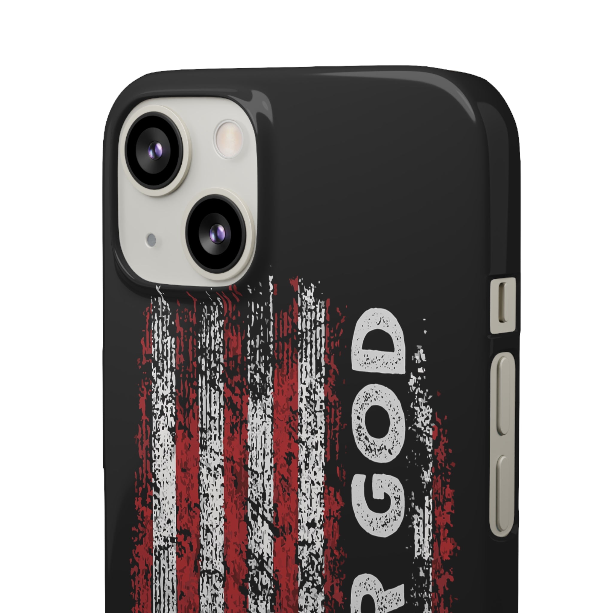 One Nation Under God American Flag - Snap Case Apple iPhone Case
