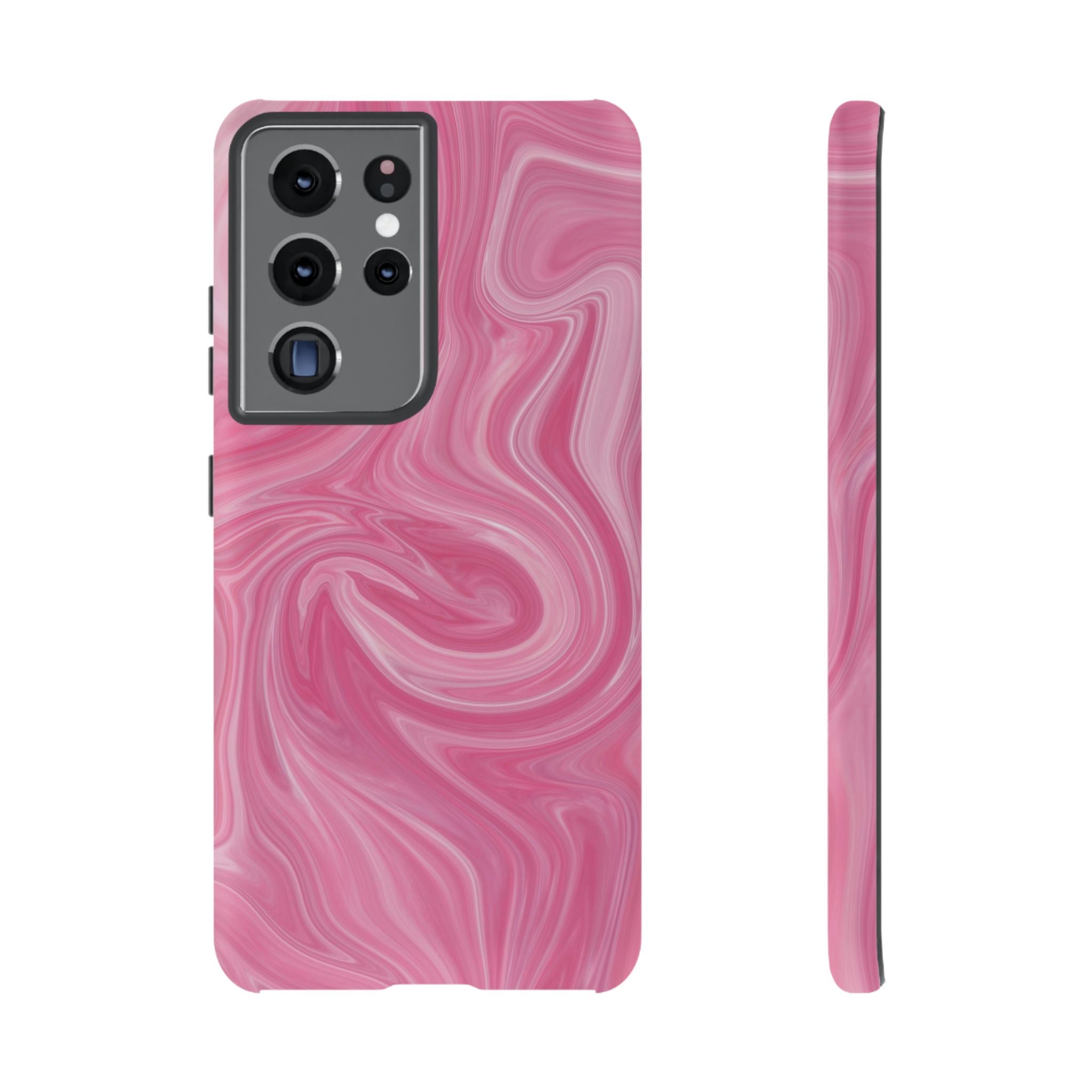 Pink Blush Marble - Tough Guard Samsung Galaxy Case